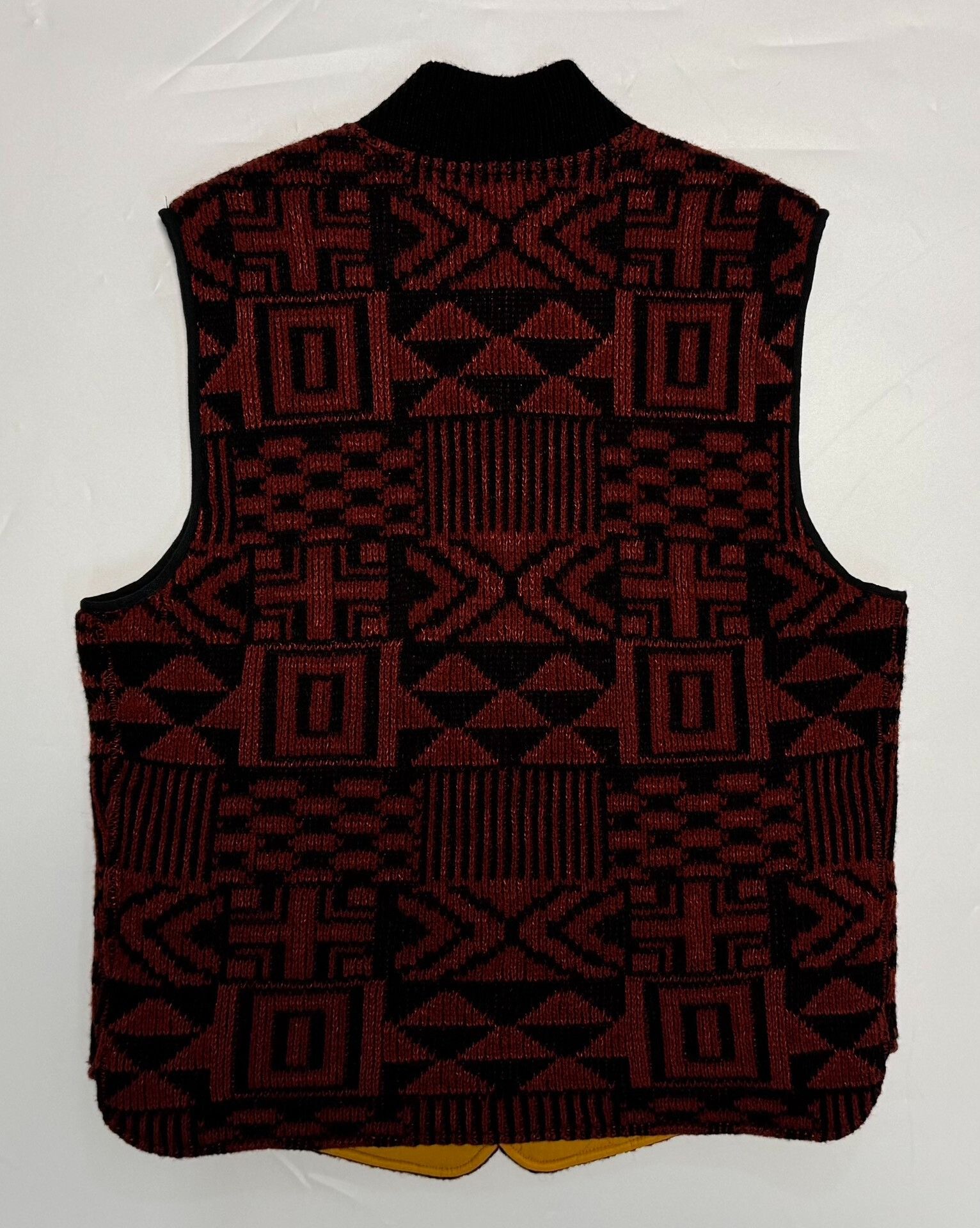 rrl southwestern jacquard knit vest size s