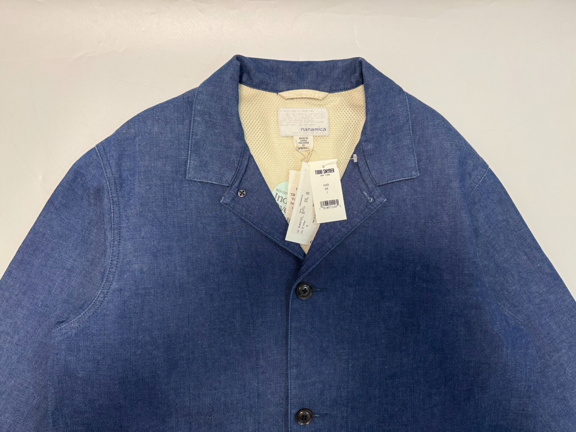 Nanamica nanamica indigo oversized jacket Size US S / EU 44-46 / 1 - 2 Thumbnail