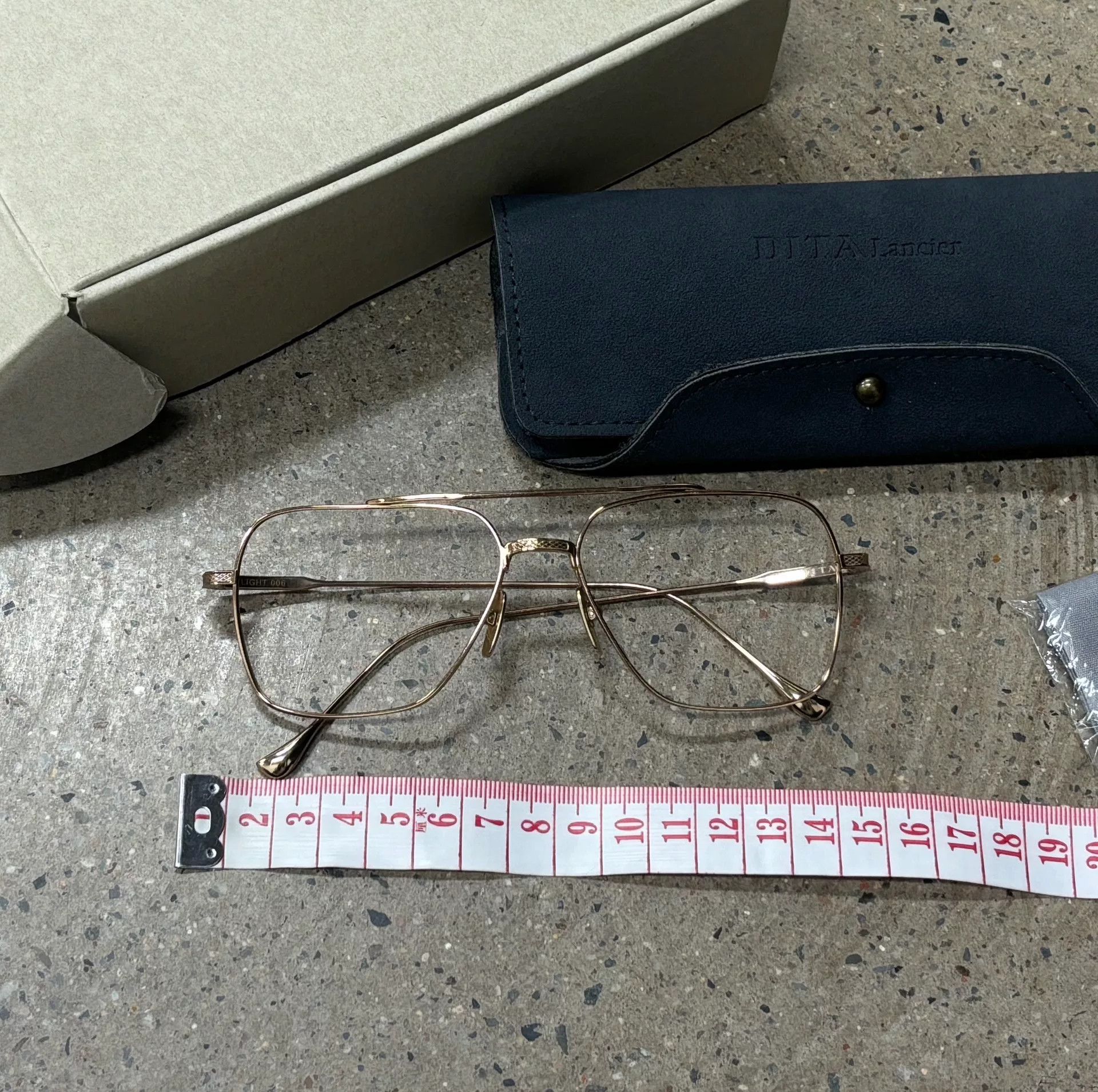 Dita Dita Titanium Flight 006 Eyeglass Frame Size ONE SIZE - 9 Thumbnail