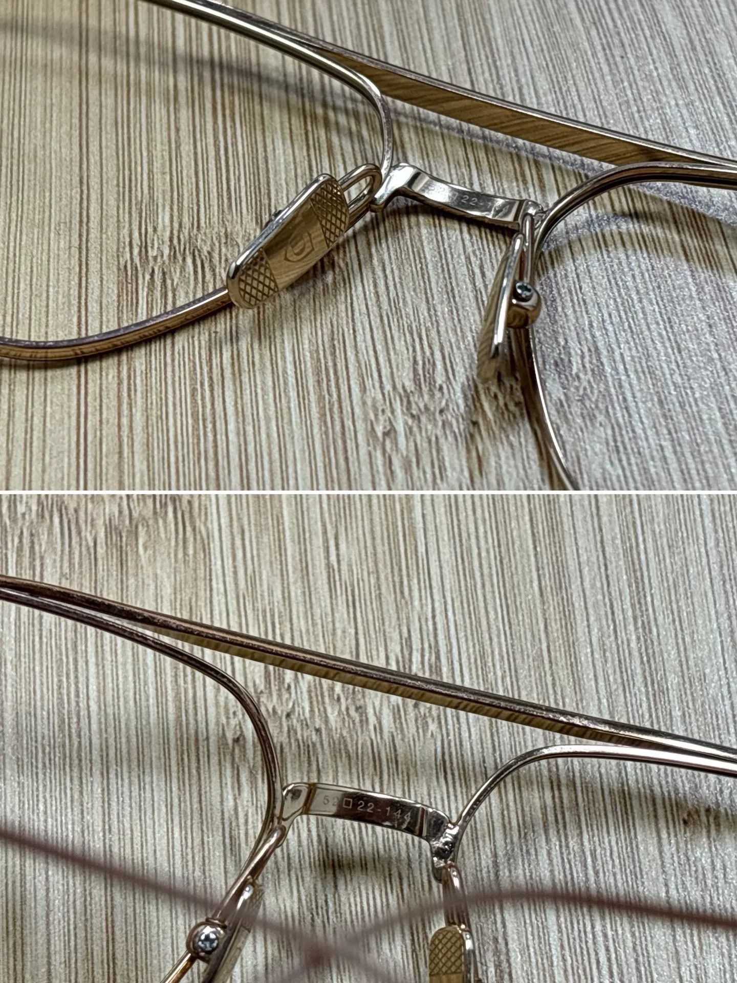 Dita Dita Titanium Flight 006 Eyeglass Frame Size ONE SIZE - 7 Thumbnail
