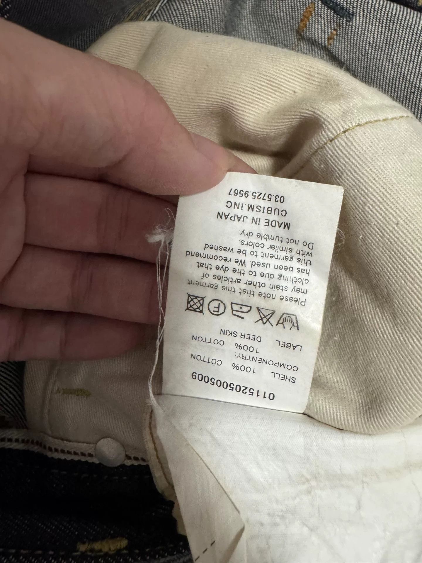 Visvim visvim 15aw non-washed denim pants Size US 32 / EU 48 - 6 Thumbnail