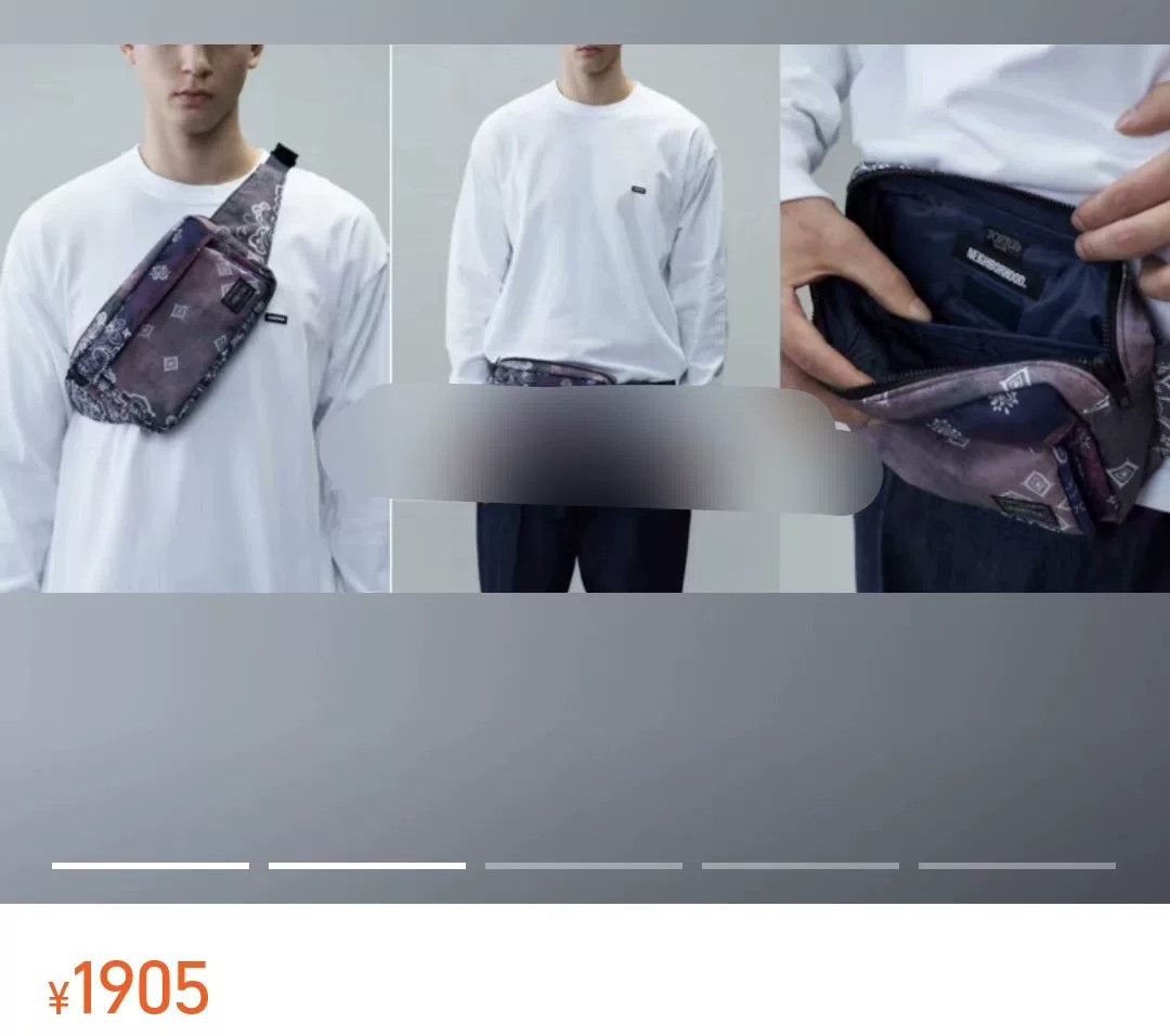 Neighborhood neighborhood x porter waist bag Size ONE SIZE - 5 Thumbnail