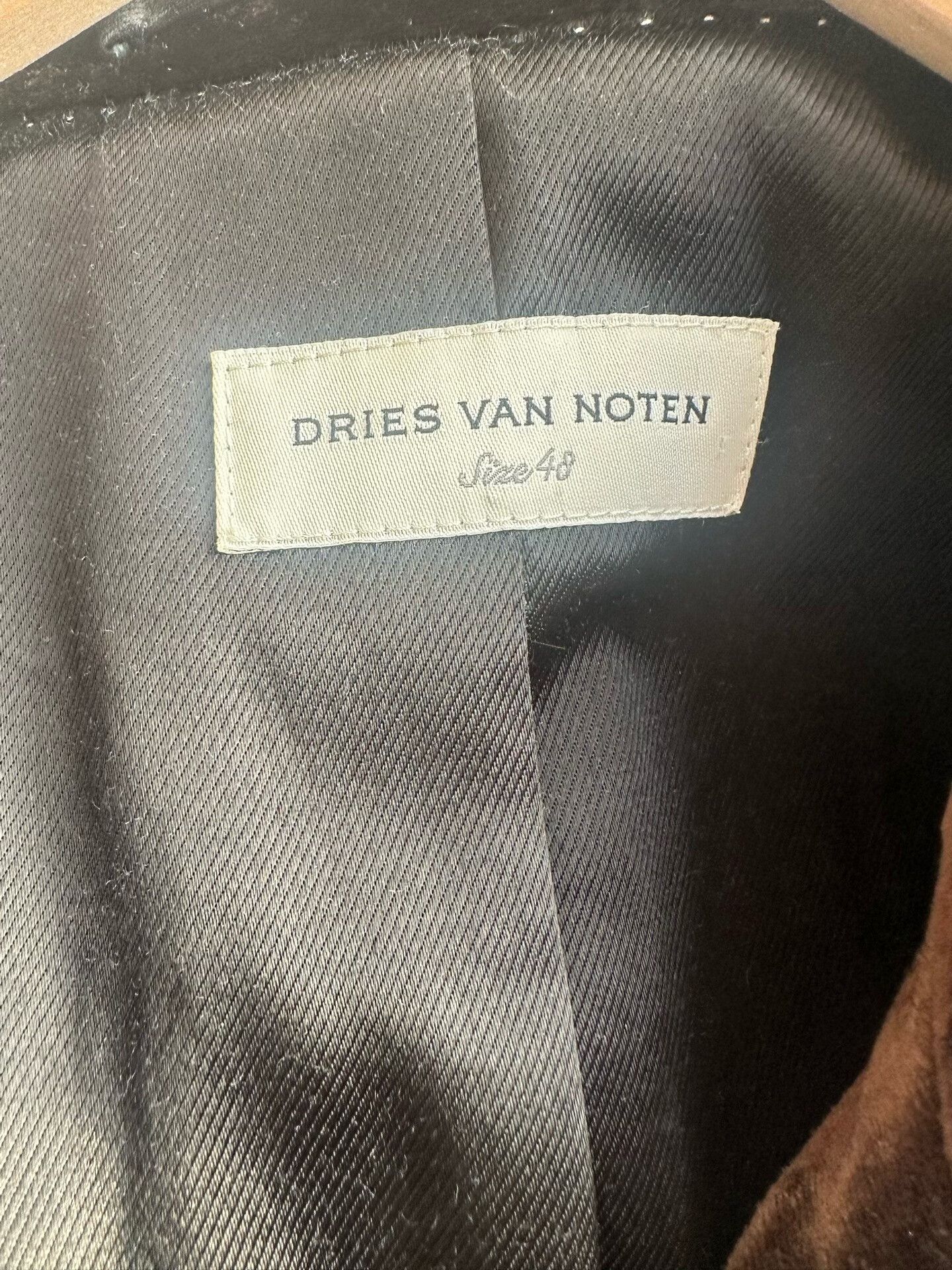 Dries Van Noten drapes van noten velvet long coat Size US L / EU 52-54 / 3 - 4 Thumbnail