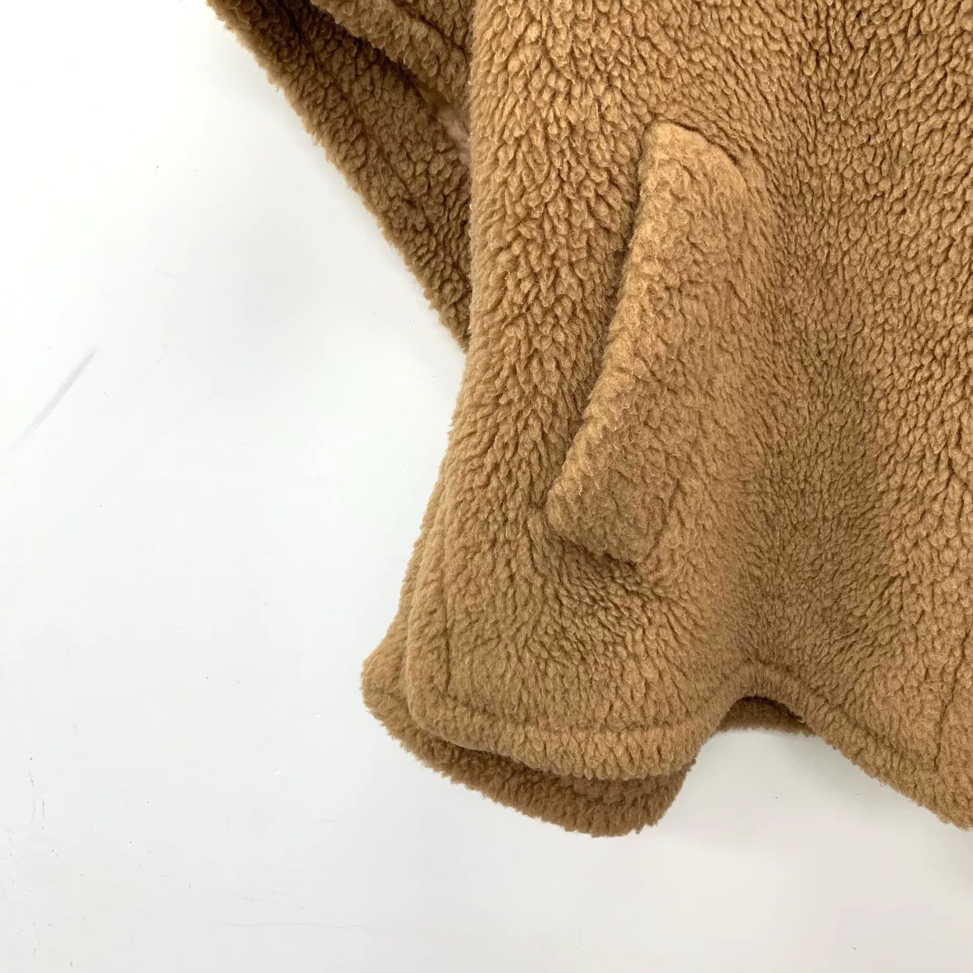 Max Mara maxmara brown camel wool cape coat Size M / US 6-8 / IT 42-44 - 4 Thumbnail