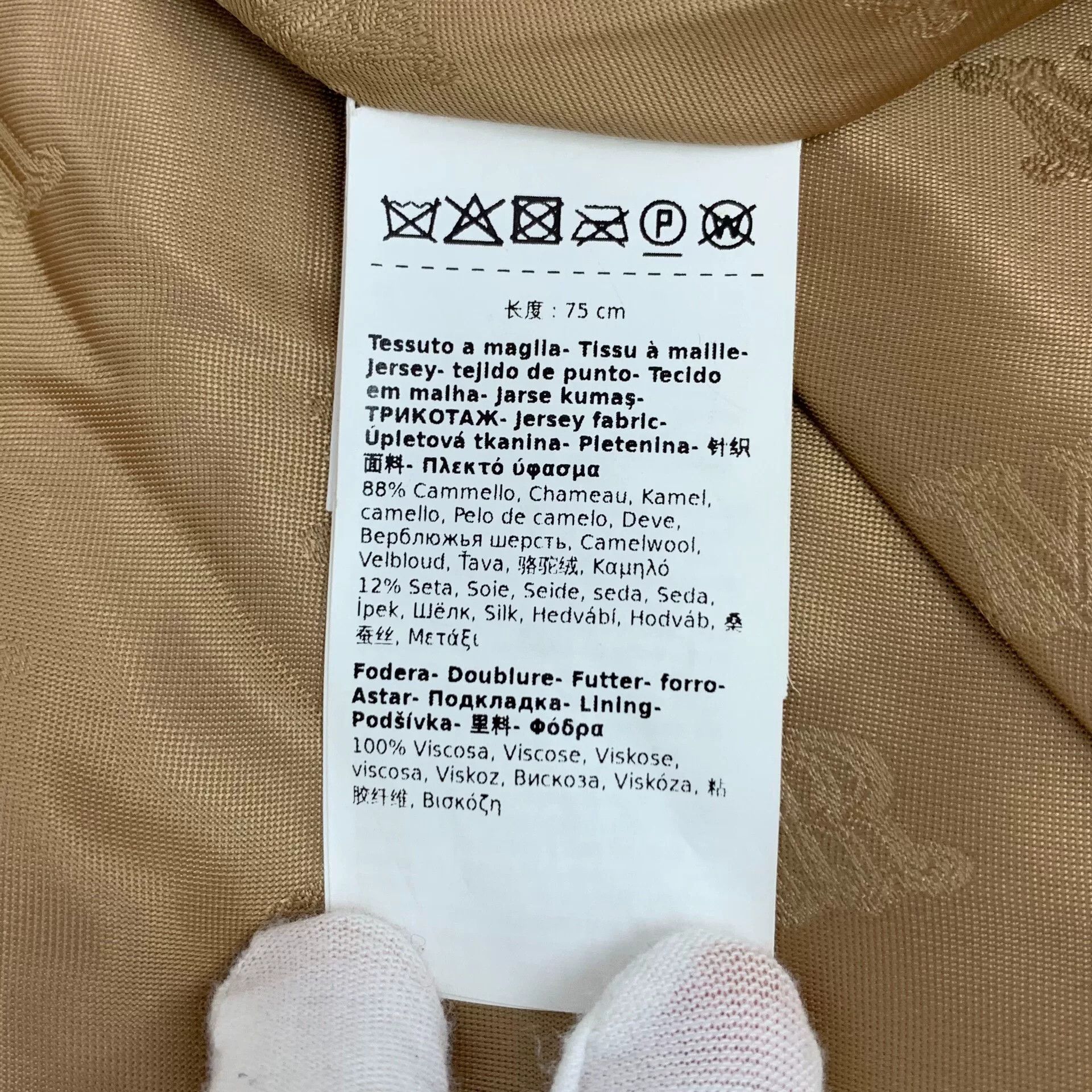 Max Mara maxmara brown camel wool cape coat Size M / US 6-8 / IT 42-44 - 6 Thumbnail