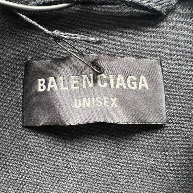 Balenciaga Balenciaga Double B Logo Denim Jacket Size US XS / EU 42 / 0 - 3 Thumbnail