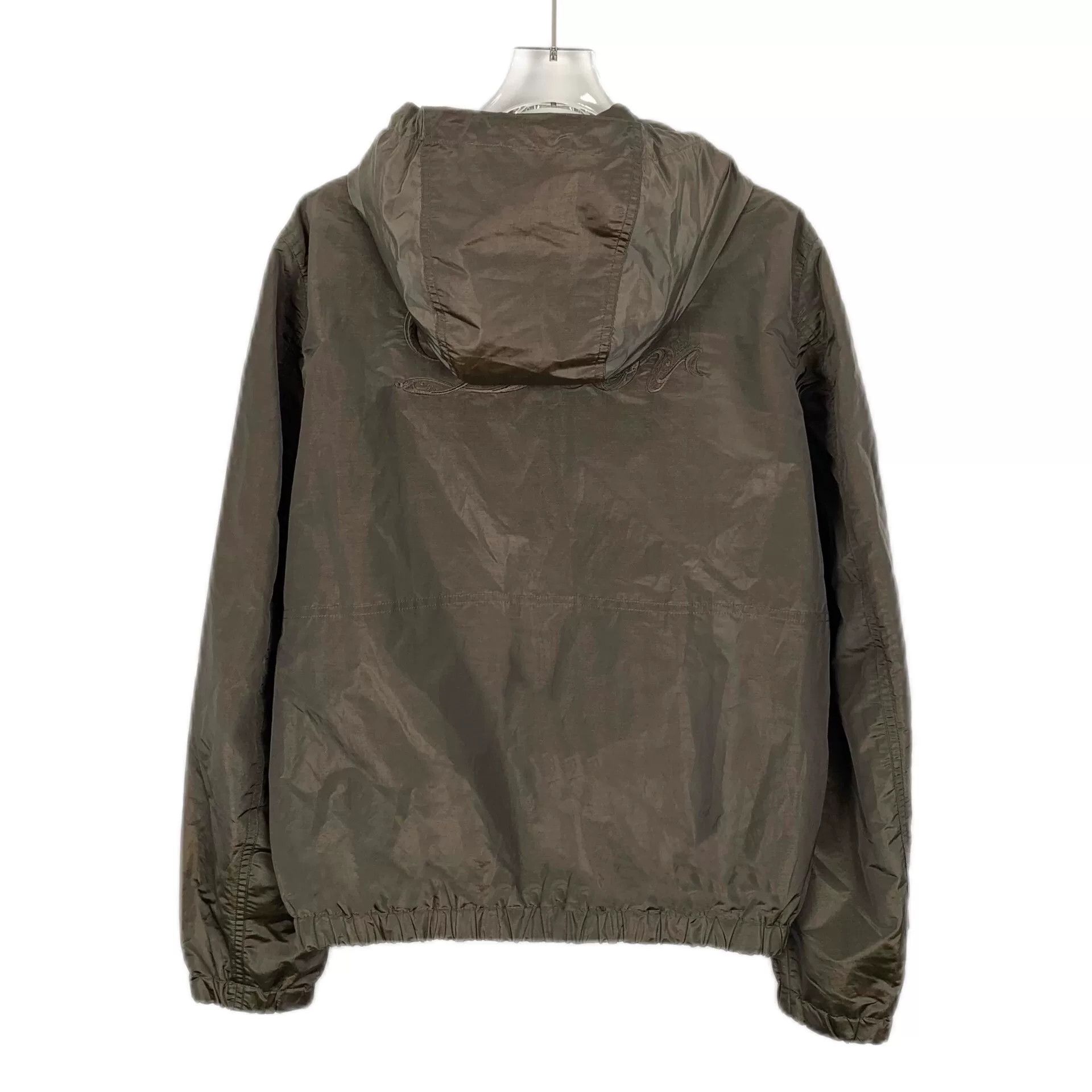 Dior dior brown logo embroidered hooded jacket Size US M / EU 48-50 / 2 - 2 Thumbnail