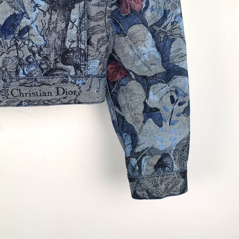 Dior Dior 2023 Rabbit Limited Denim Jacket Size US XXS / EU 40 - 4 Thumbnail