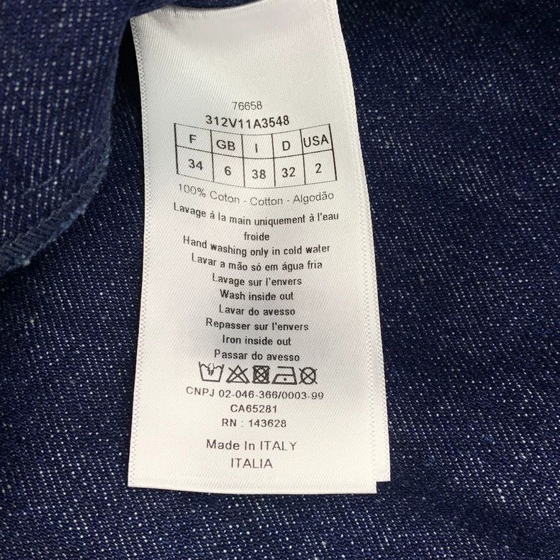 Dior Dior 2023 Rabbit Limited Denim Jacket Size US XXS / EU 40 - 6 Thumbnail