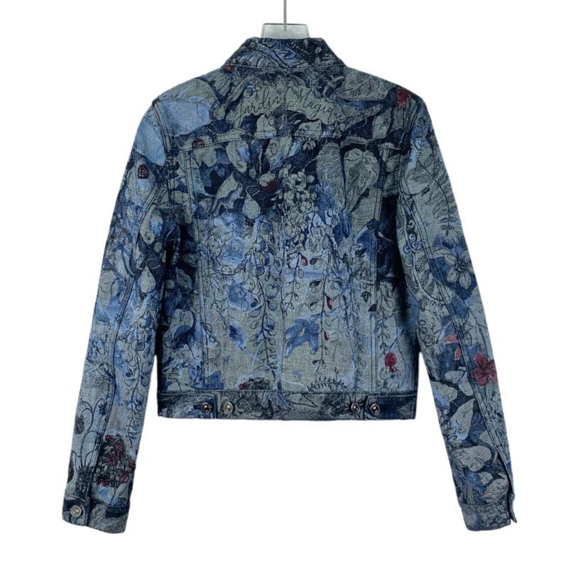 Dior Dior 2023 Rabbit Limited Denim Jacket Size US XXS / EU 40 - 2 Thumbnail