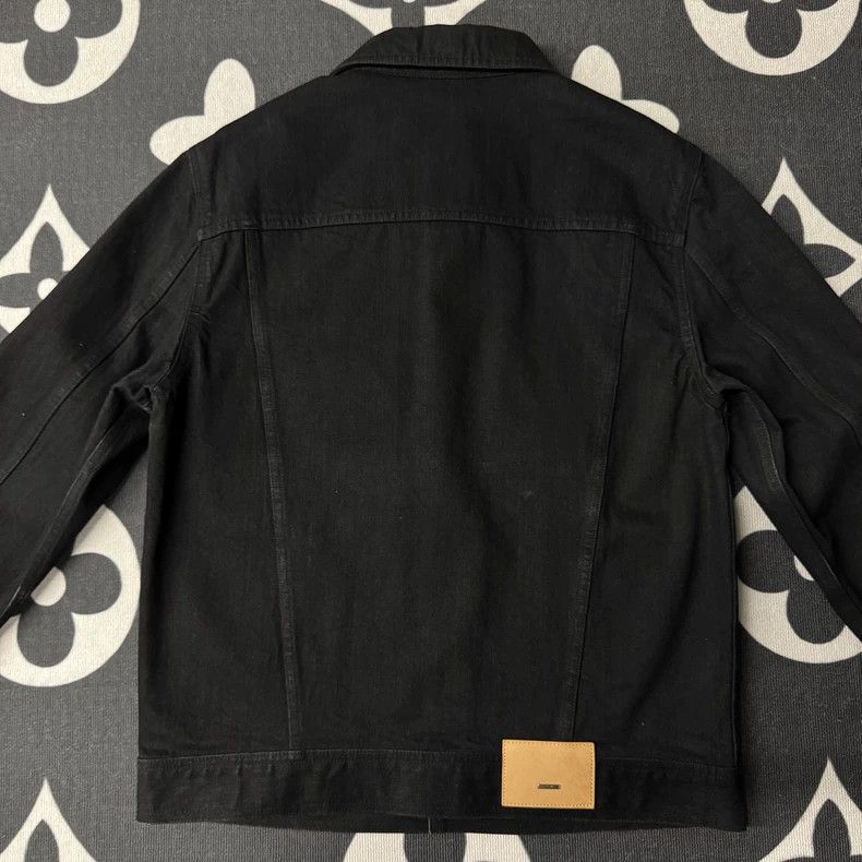 Louis Vuitton LV Black DNA Tag Denim Jacket Size US L / EU 52-54 / 3 - 2 Thumbnail
