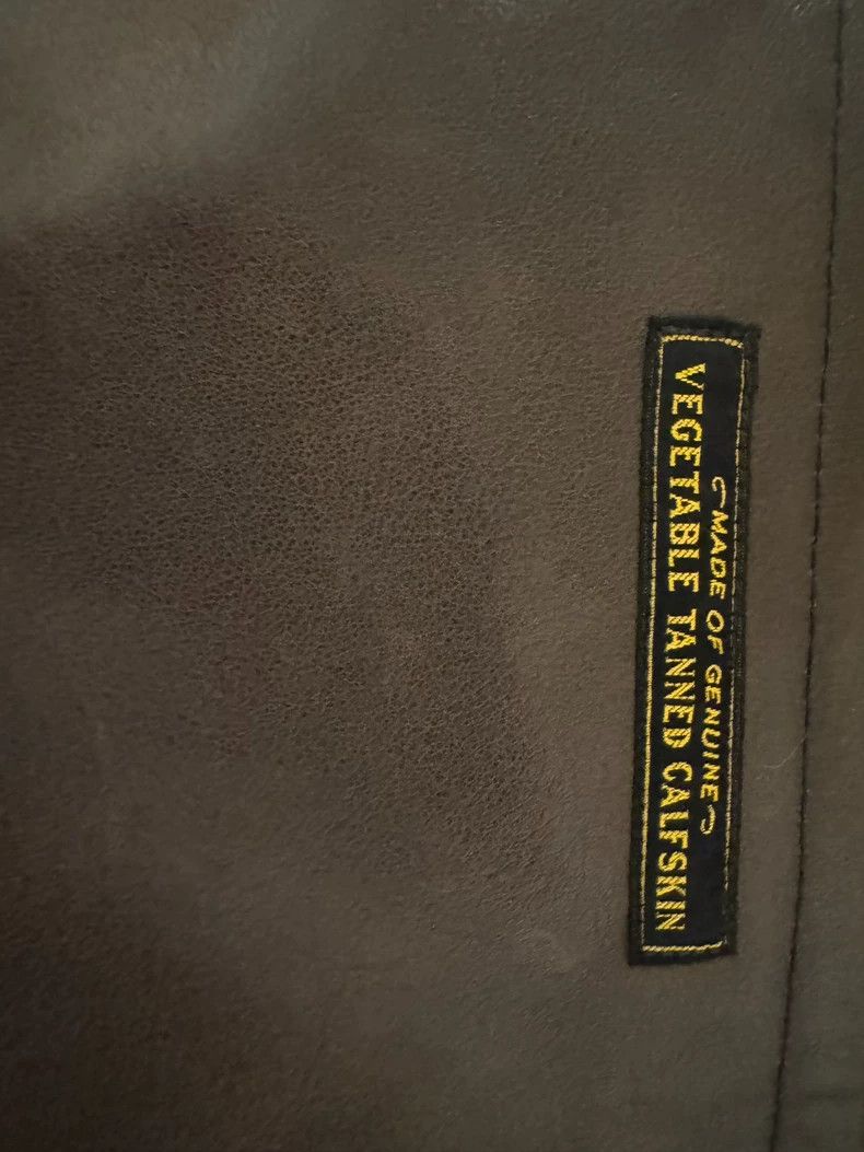RRL Ralph Lauren RRL Double RL Navy 740 Leather Jacket Size US M / EU 48-50 / 2 - 4 Thumbnail