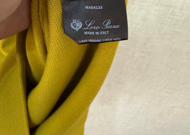 Loro Piana Loro Piana Wool Knit Polo Size US XXL / EU 58 / 5 - 8 Thumbnail
