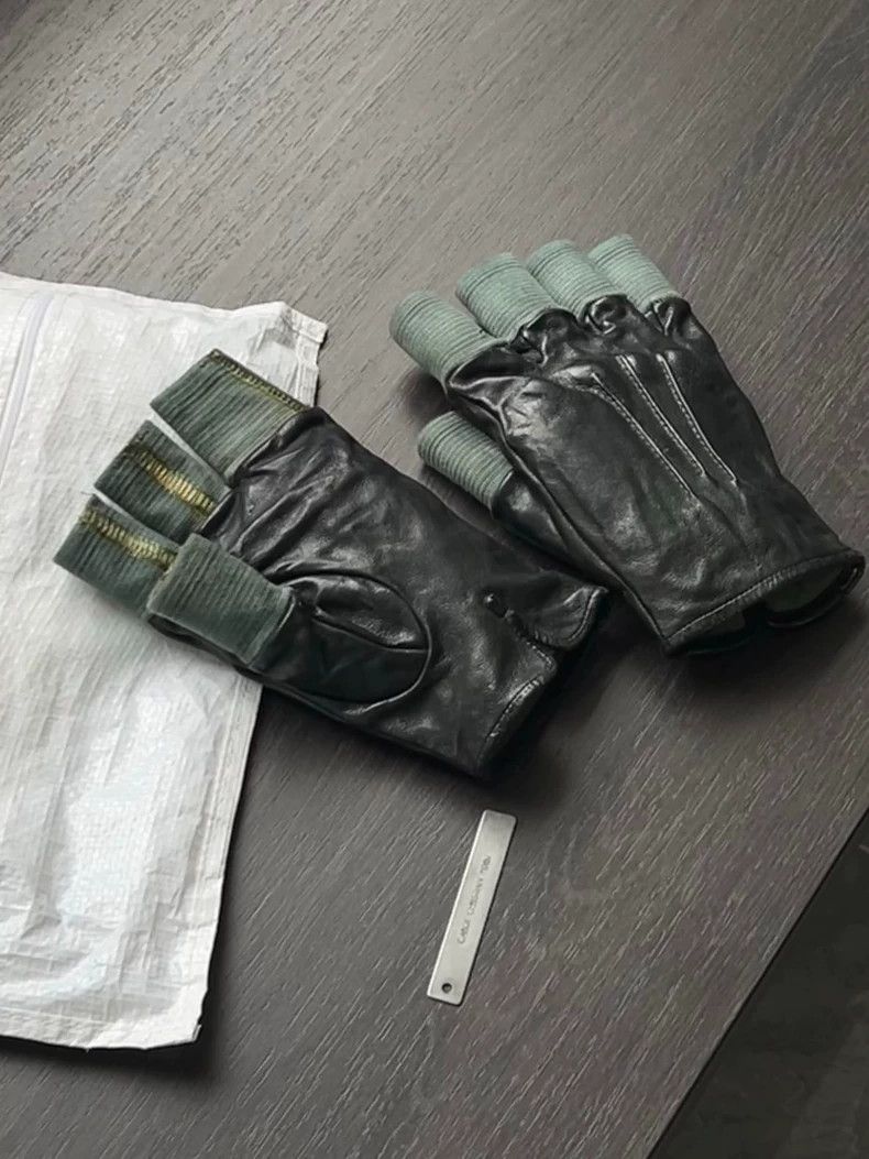 Carol Christian Poell CAROL CHRISTIAN POELL Kangaroo Leather Gloves Size 46 - 3 Thumbnail
