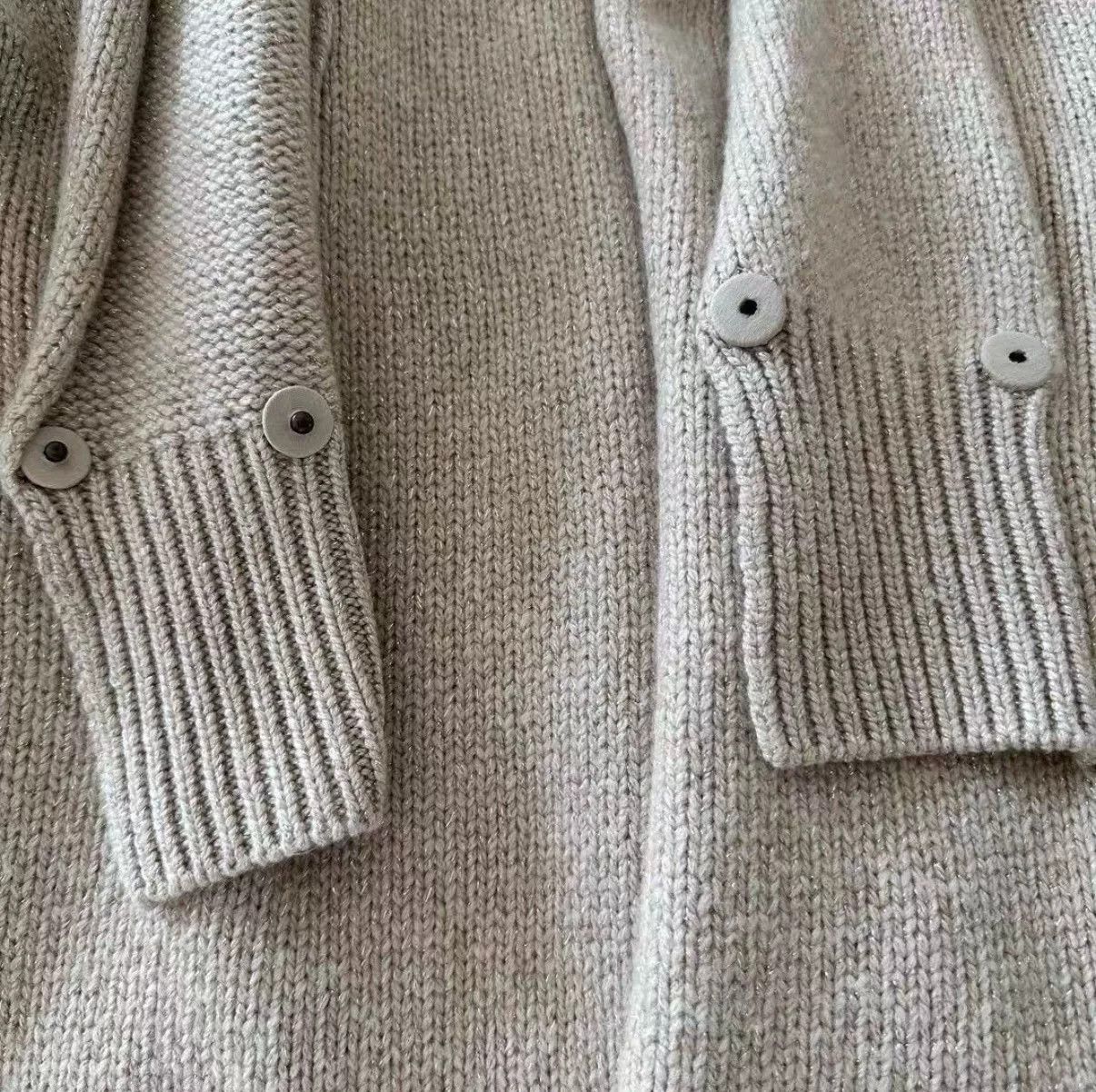 Brunello Cucinelli Brunello Cucinelli Cashmere Knit Coat Size US XS / EU 42 / 0 - 5 Thumbnail