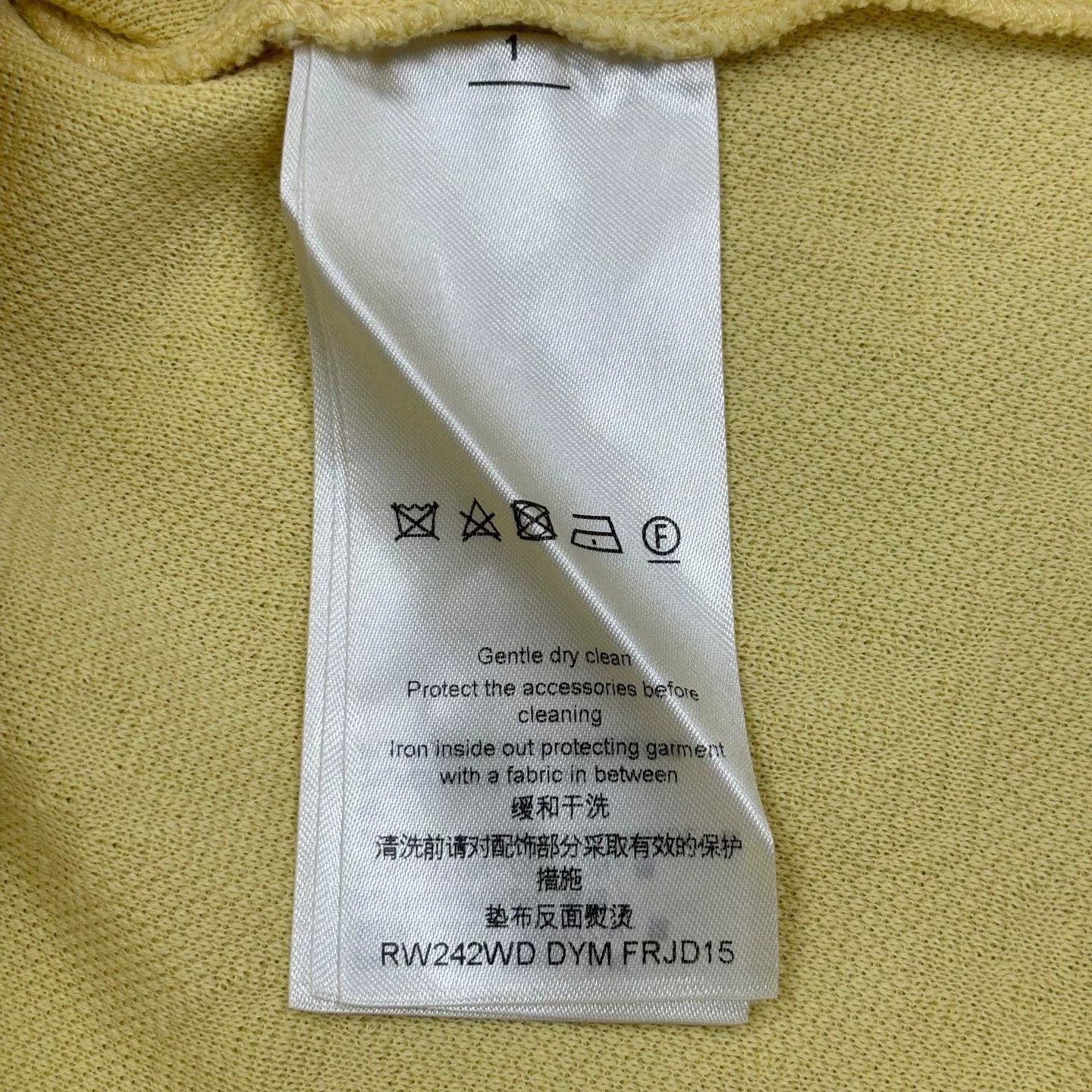 Louis Vuitton Louis Vuitton Yellow Logo Polo Dress Size US M / EU 48-50 / 2 - 6 Thumbnail