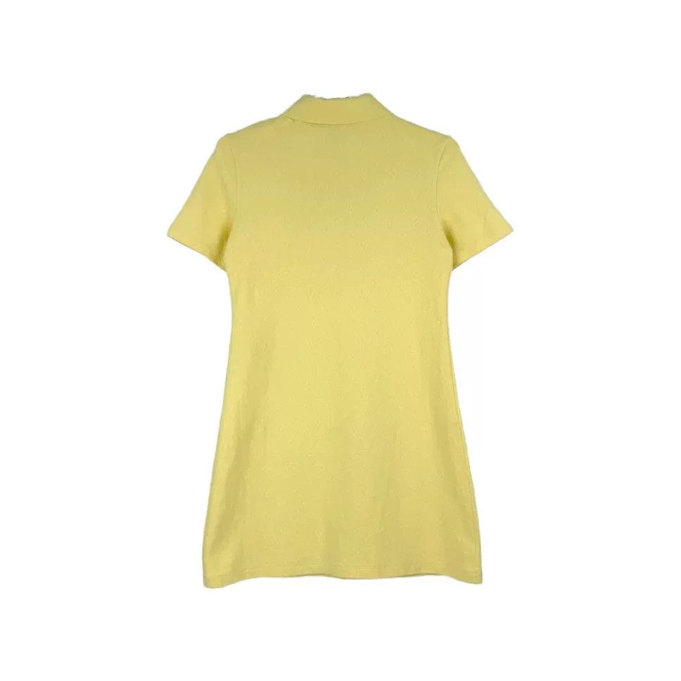 Louis Vuitton Louis Vuitton Yellow Logo Polo Dress Size US M / EU 48-50 / 2 - 2 Thumbnail