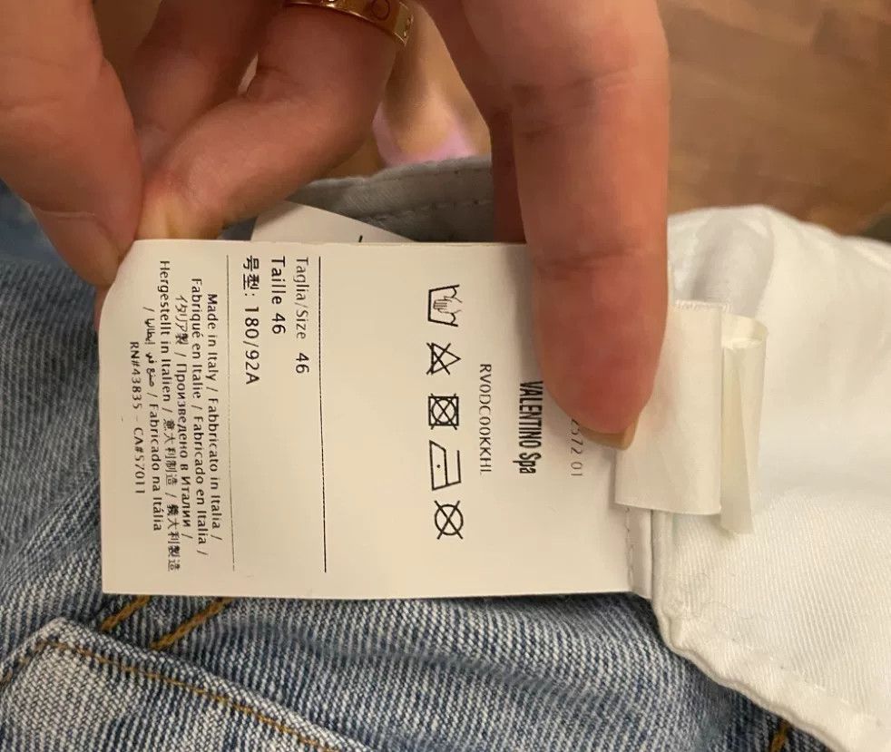 Valentino Valentino Denim Jacket Size 46 Size US L / EU 52-54 / 3 - 2 Thumbnail