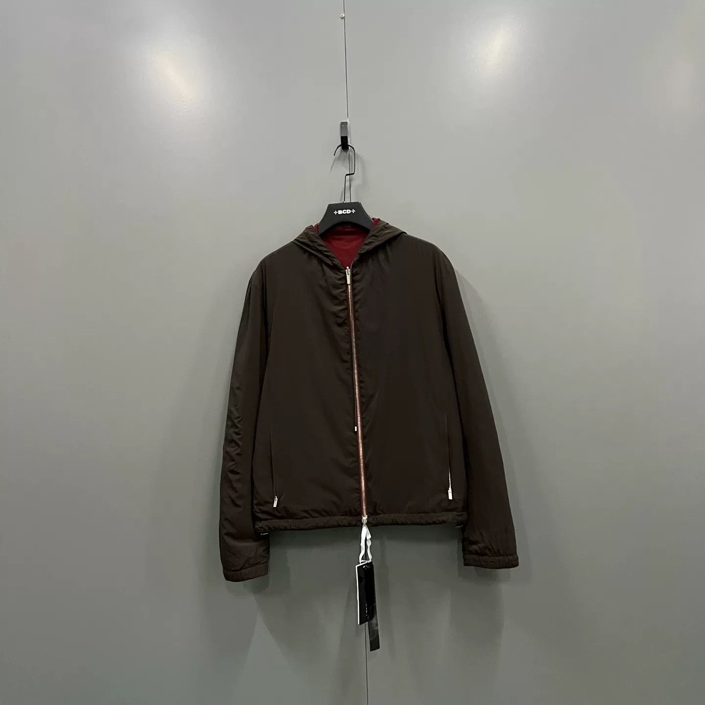 Hermes HERMES Colorblock Reversible Hooded Coat Size US XL / EU 56 / 4 - 3 Thumbnail