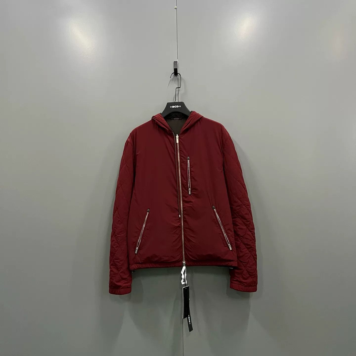 Hermes HERMES Colorblock Reversible Hooded Coat Size US XL / EU 56 / 4 - 2 Thumbnail