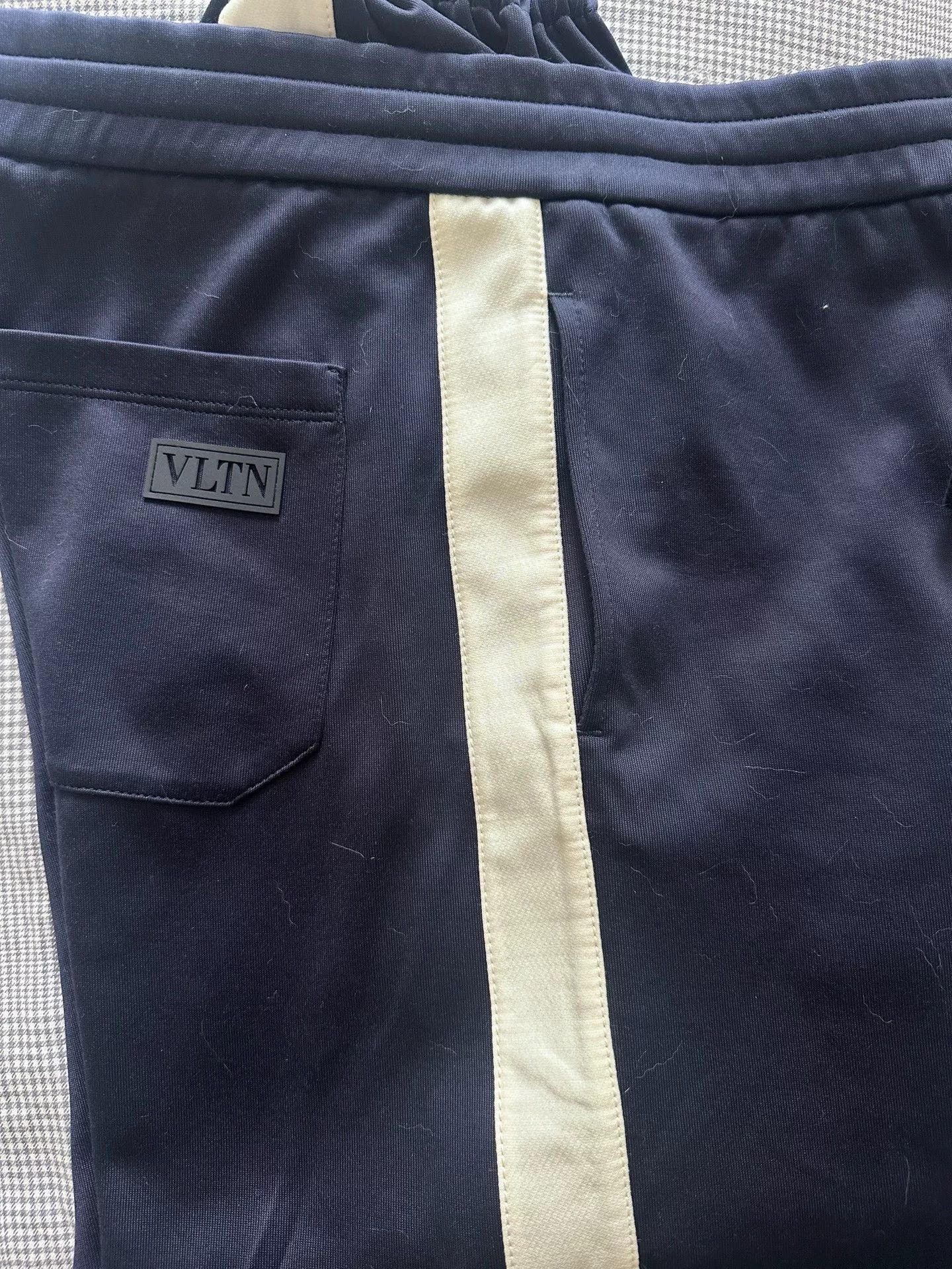 Valentino Valentino Blue Side-Stripe Track Pants Size US 38 / EU 54 - 4 Thumbnail