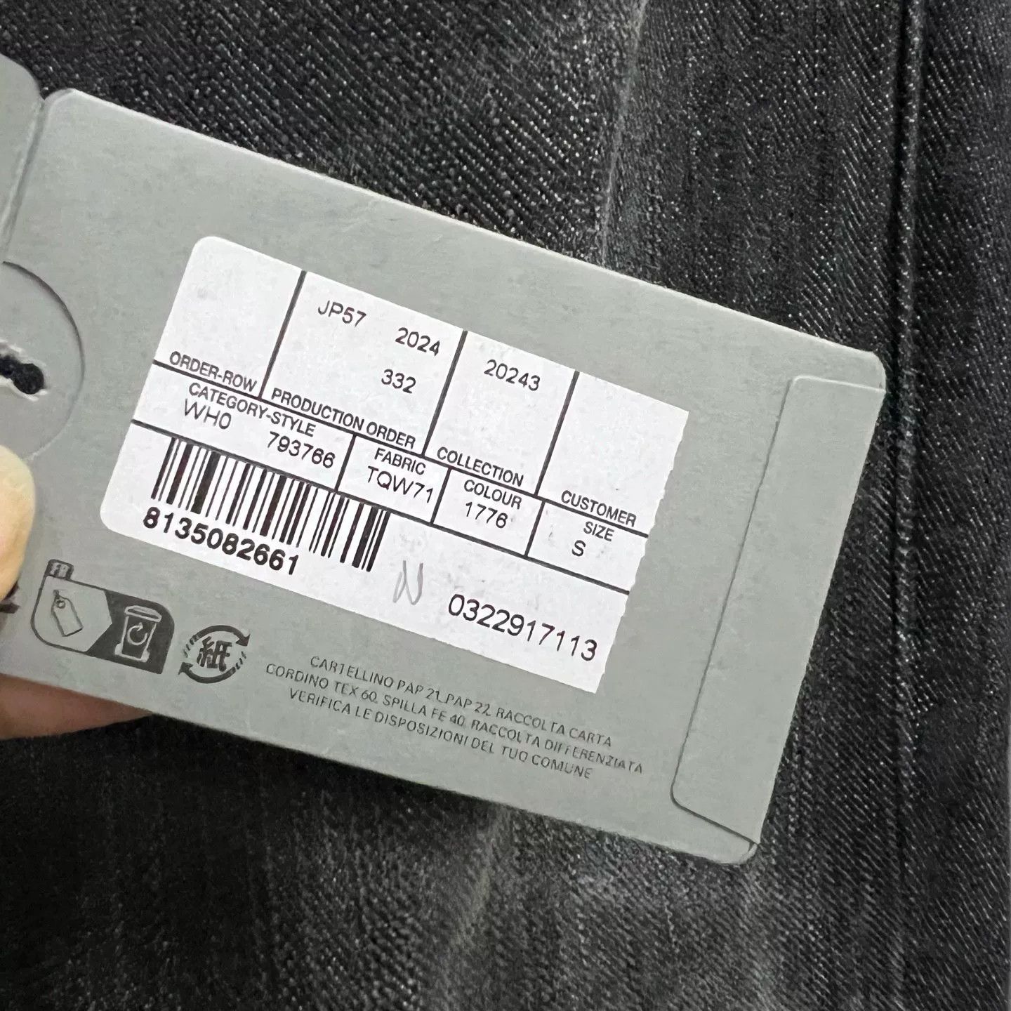 Balenciaga Balenciaga Patchwork Asymmetric Jeans Size US 26 / EU 42 - 4 Thumbnail