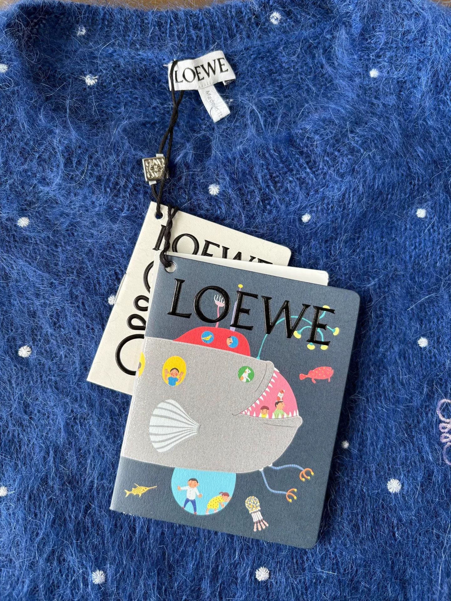 Loewe Loewe Colorblock Knit Sweater with Logo Size US XS / EU 42 / 0 - 4 Thumbnail