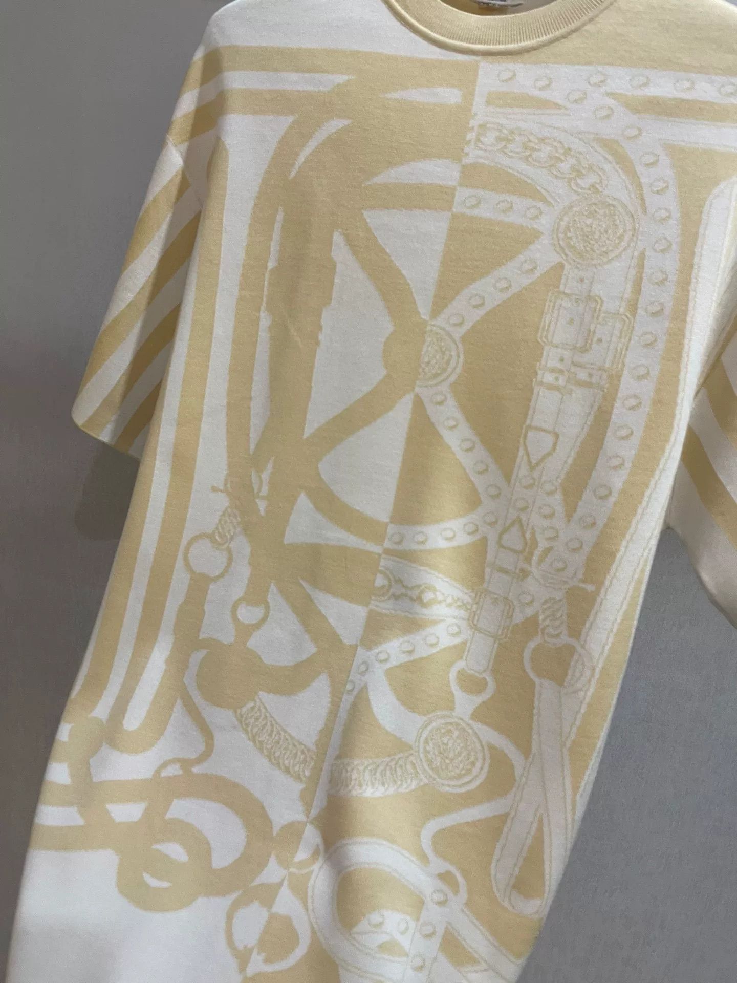 Hermes hermes classic printed dress size 34 Size US L / EU 52-54 / 3 - 3 Thumbnail
