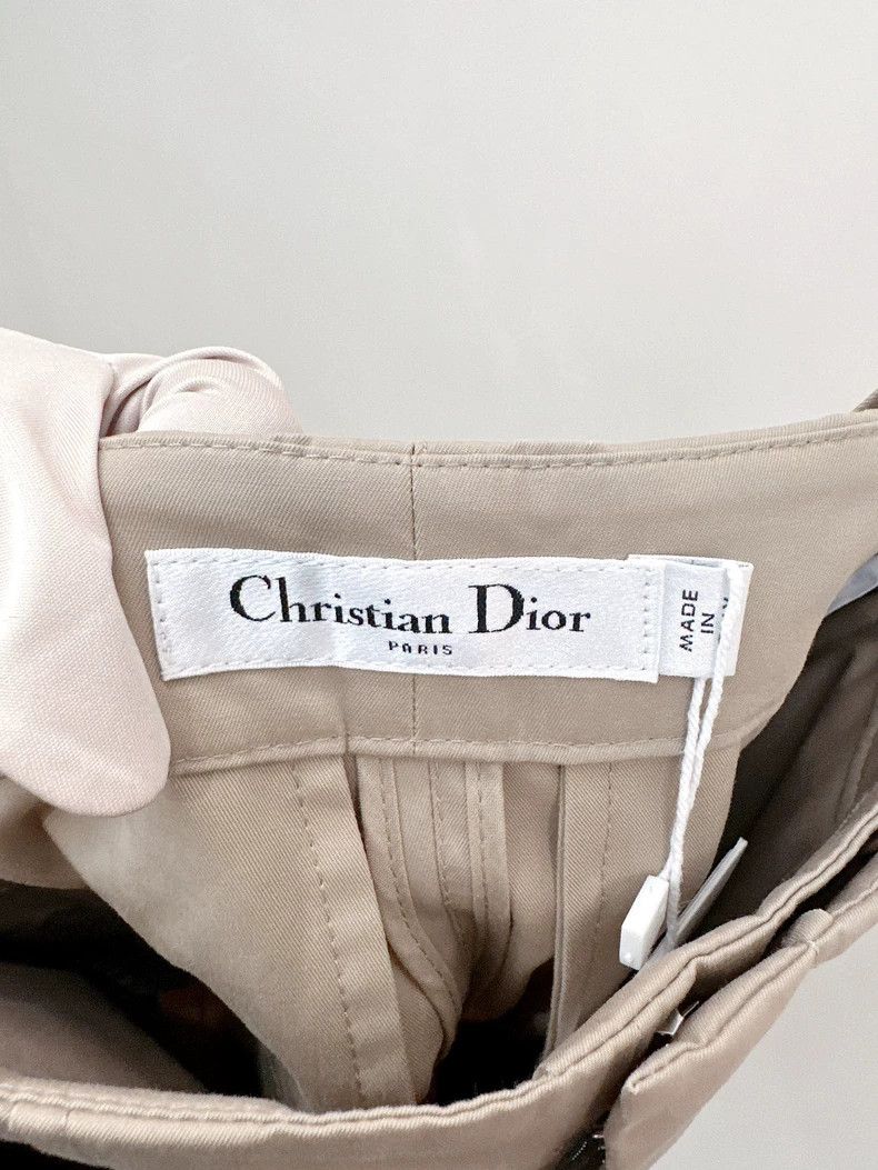 Dior Dior Beige Wide-Leg Pants Size 34 Size US 34 / EU 50 - 3 Thumbnail