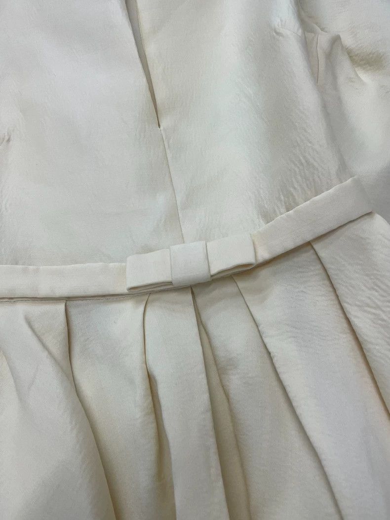 Dior Dior Sleeveless Bow Belt Dress Size US S / EU 44-46 / 1 - 2 Thumbnail