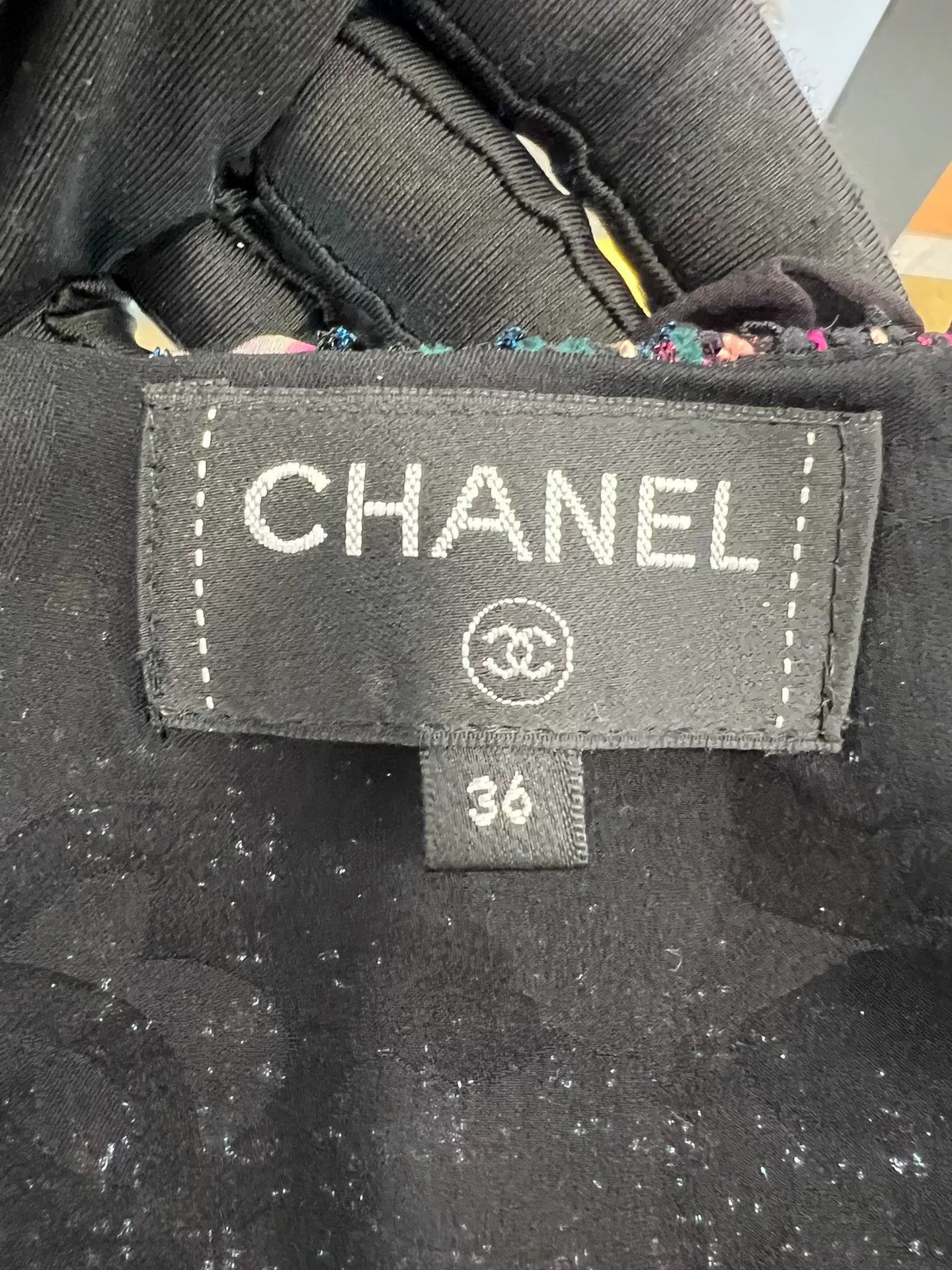 Chanel CHANEL Pink Tweed Sleeveless Vest Size US S / EU 44-46 / 1 - 9 Thumbnail