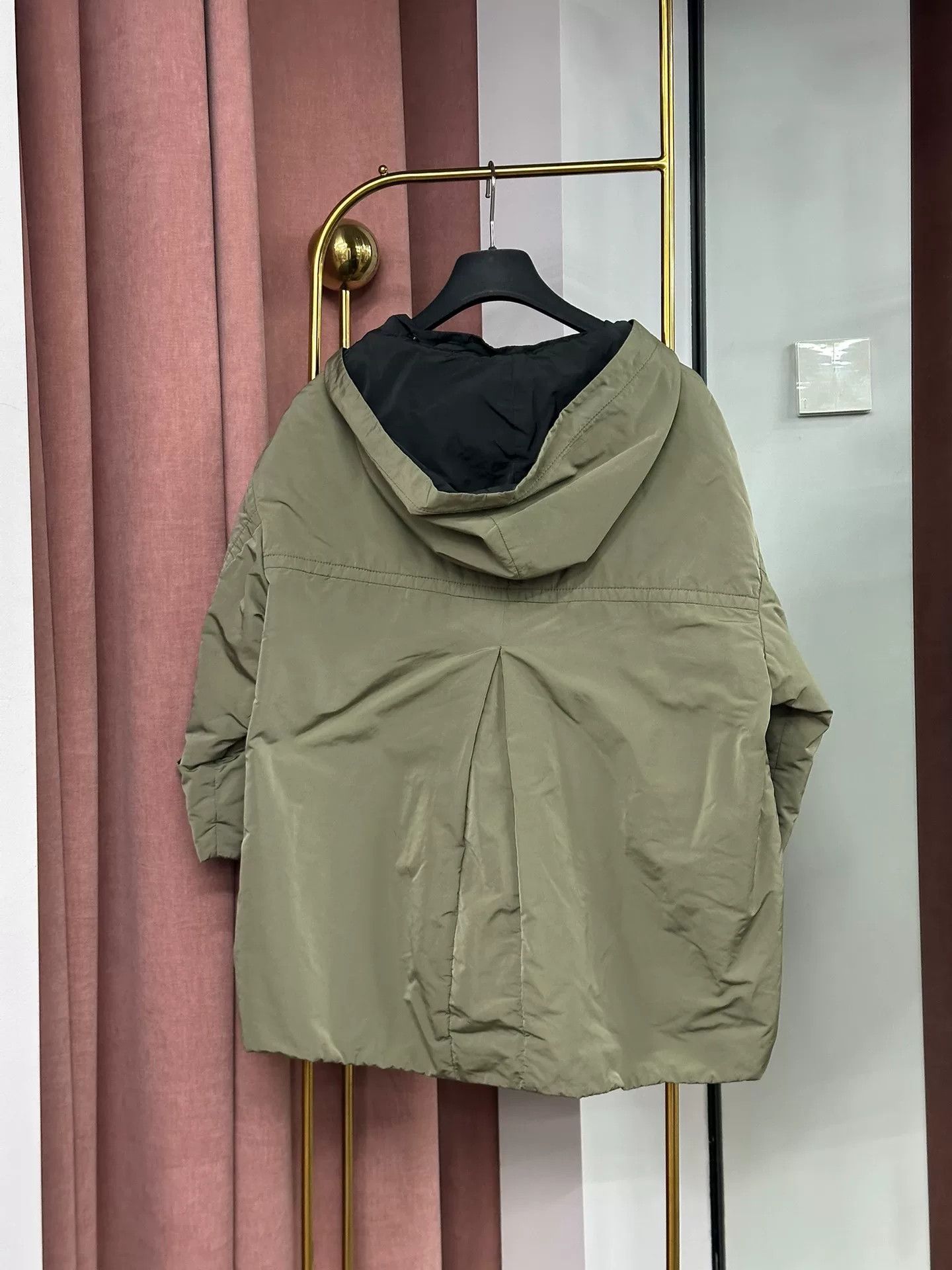 Brunello Cucinelli Brunello Cucinelli Green Detachable Hood Jacket Size US M / EU 48-50 / 2 - 3 Thumbnail