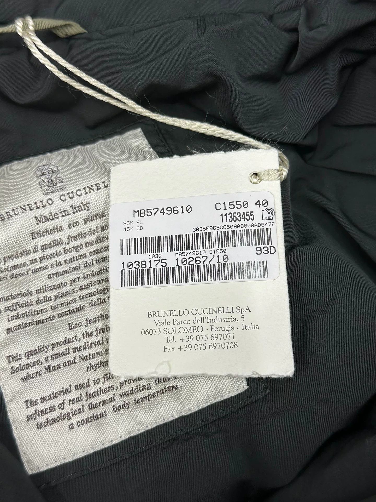 Brunello Cucinelli Brunello Cucinelli Green Detachable Hood Jacket Size US M / EU 48-50 / 2 - 6 Thumbnail