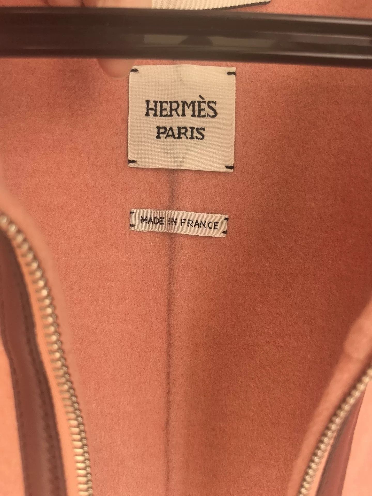 Hermes hermes pink short cashmere jacket Size US XS / EU 42 / 0 - 2 Thumbnail