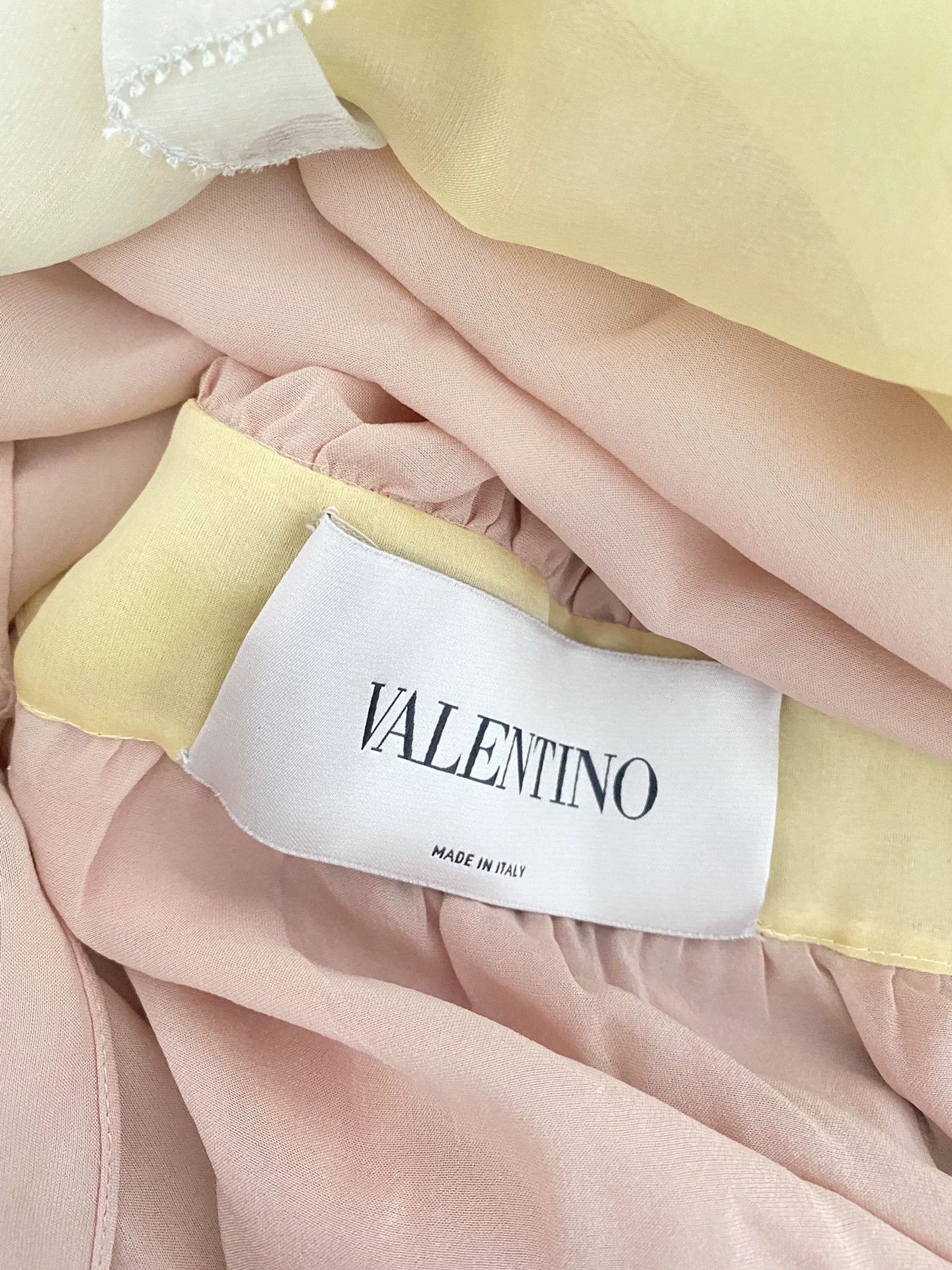 Valentino Valentino Rainbow Silk Dress Size US M / EU 48-50 / 2 - 6 Thumbnail