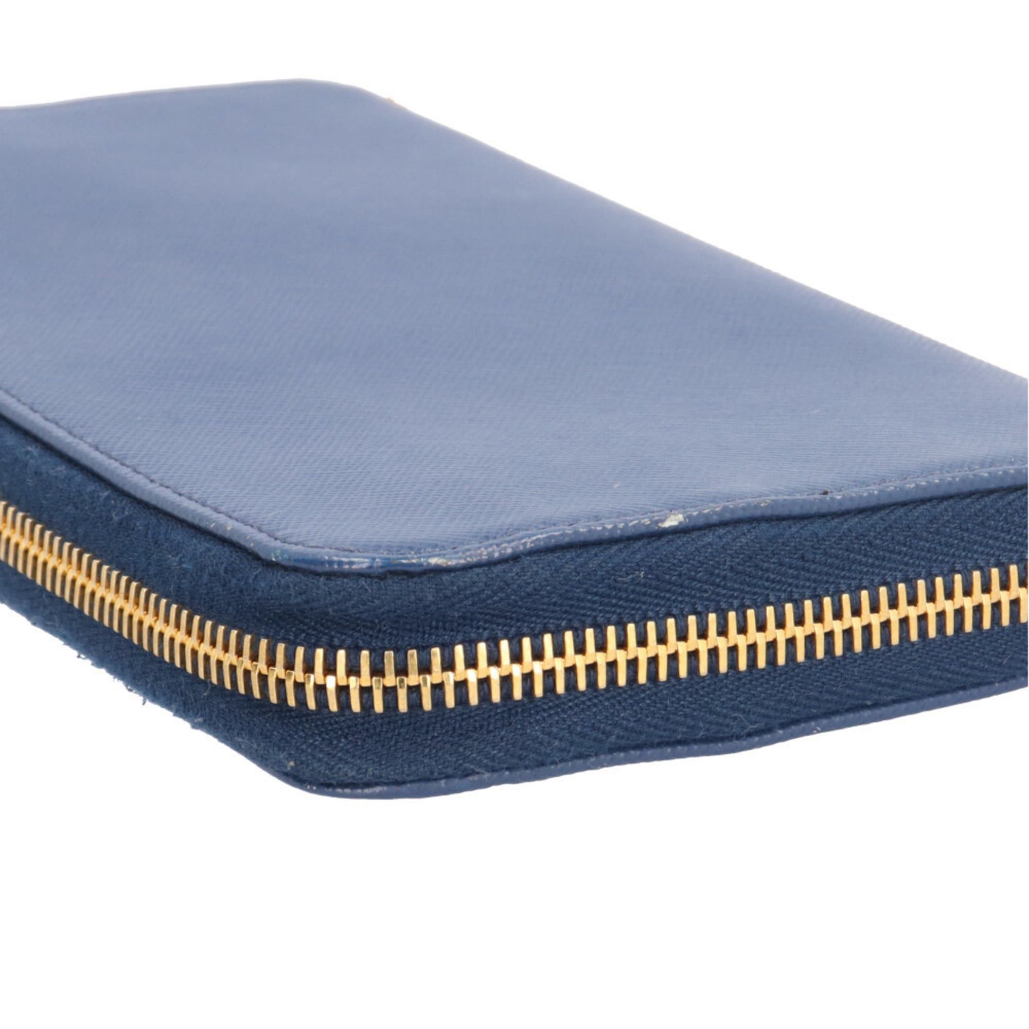 Prada Pre-owned Prada Saffiano Leather Long Wallet, 1MO506, Women's Size ONE SIZE - 10 Thumbnail