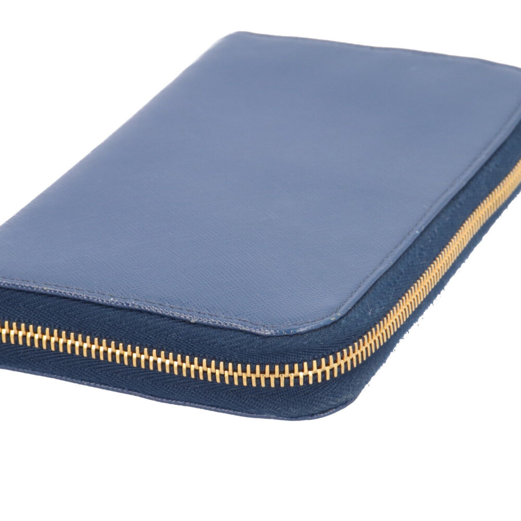 Prada Pre-owned Prada Saffiano Leather Long Wallet, 1MO506, Women's Size ONE SIZE - 8 Thumbnail
