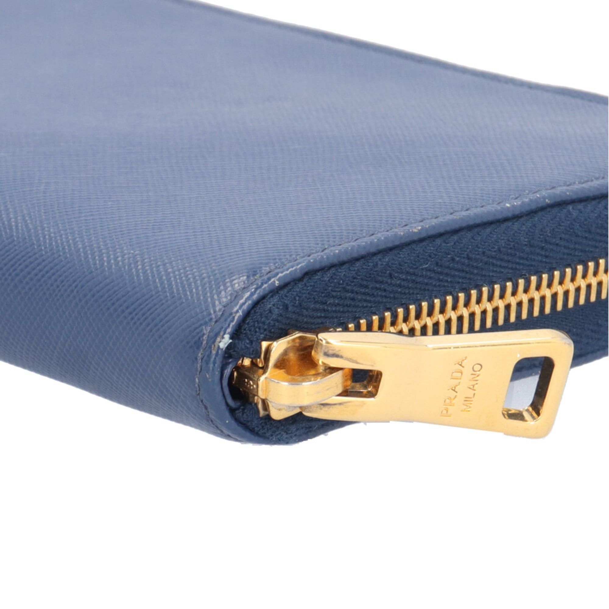 Prada Pre-owned Prada Saffiano Leather Long Wallet, 1MO506, Women's Size ONE SIZE - 9 Thumbnail