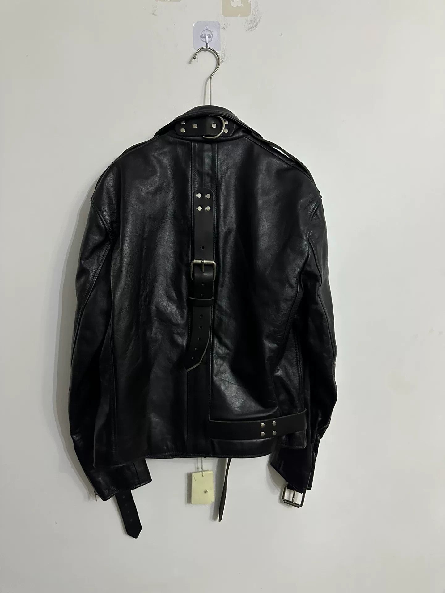 Vetements vetements black leather biker jacket Size US XS / EU 42 / 0 - 2 Thumbnail