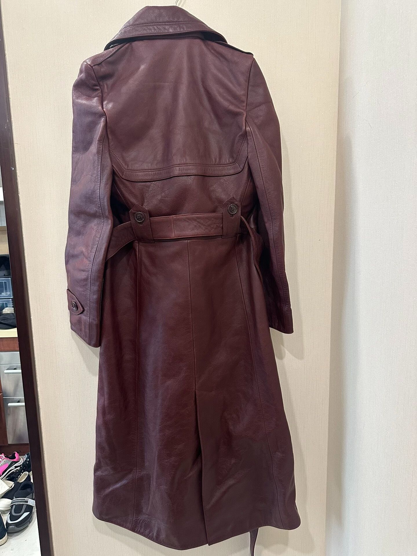 Vetements vetements fw16 vintage brown leather coat Size US M / EU 48-50 / 2 - 2 Thumbnail