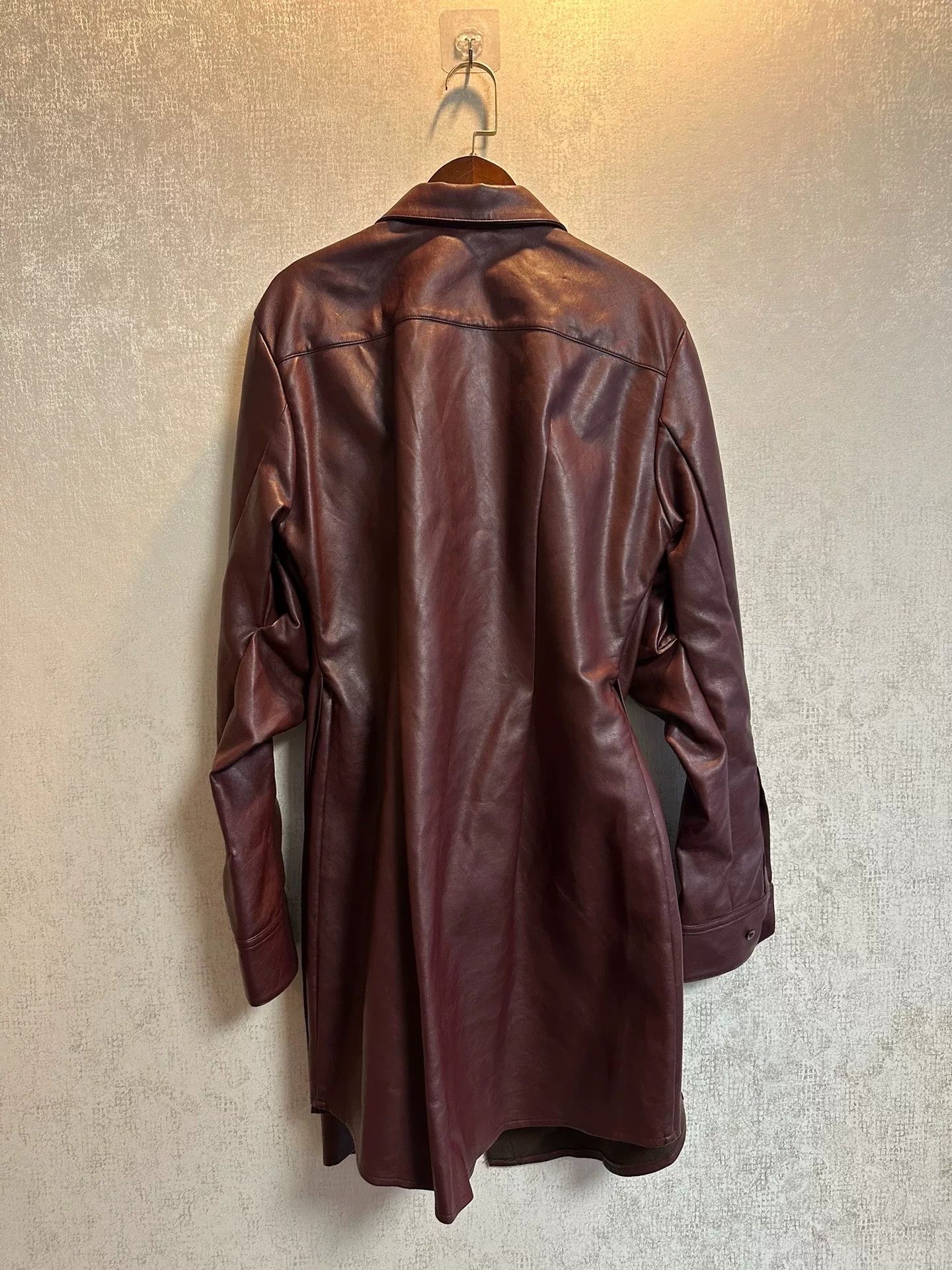 Y/Project Y/project Double-layered Leather Shirt Jacket Size US M / EU 48-50 / 2 - 2 Thumbnail