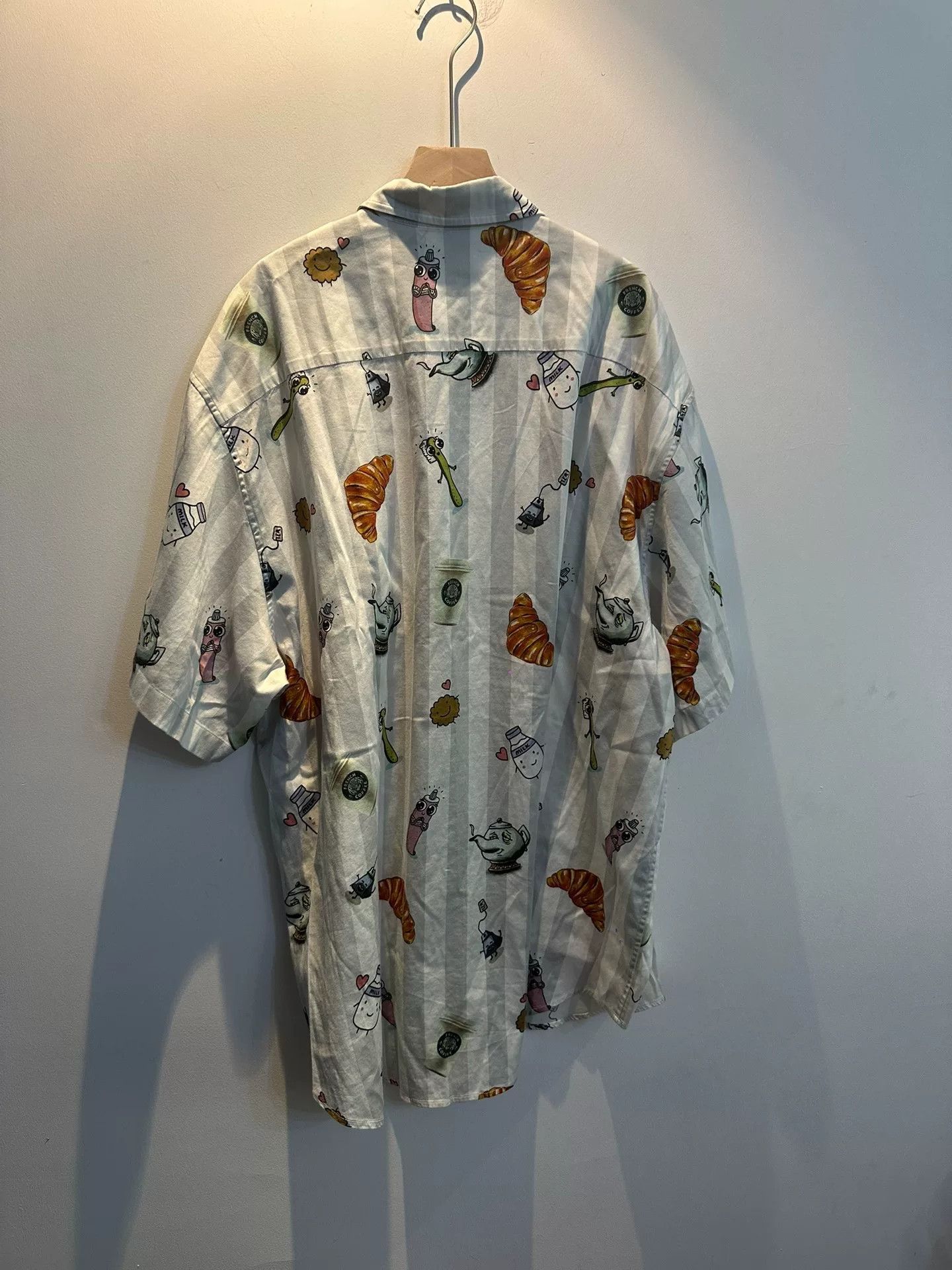 Vetements vetements gray blue short sleeve sleepwear Size M / US 6-8 / IT 42-44 - 2 Thumbnail