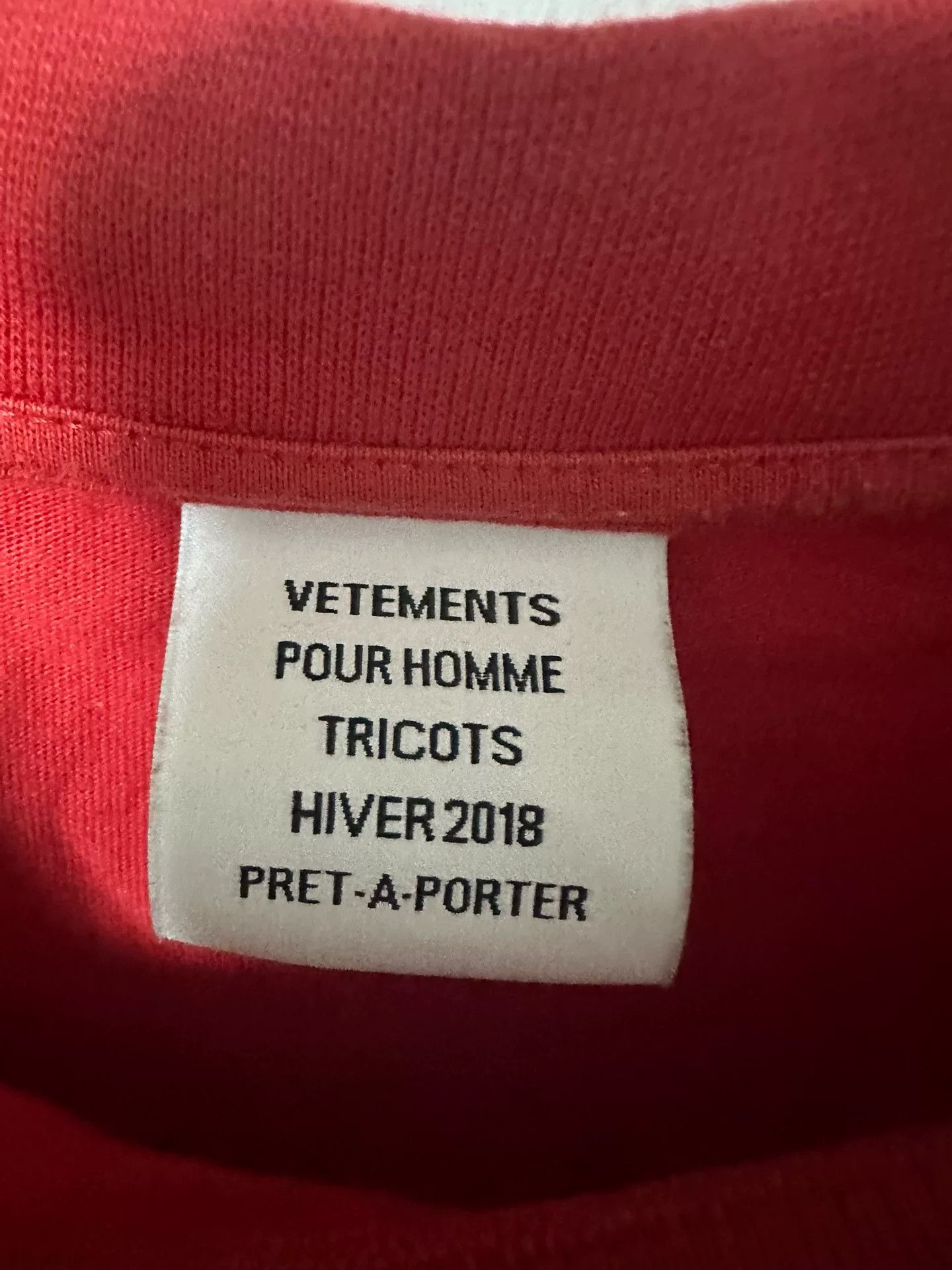 Vetements Vetements Long Sleeve Shirt with Embroidery Size US M / EU 48-50 / 2 - 3 Thumbnail