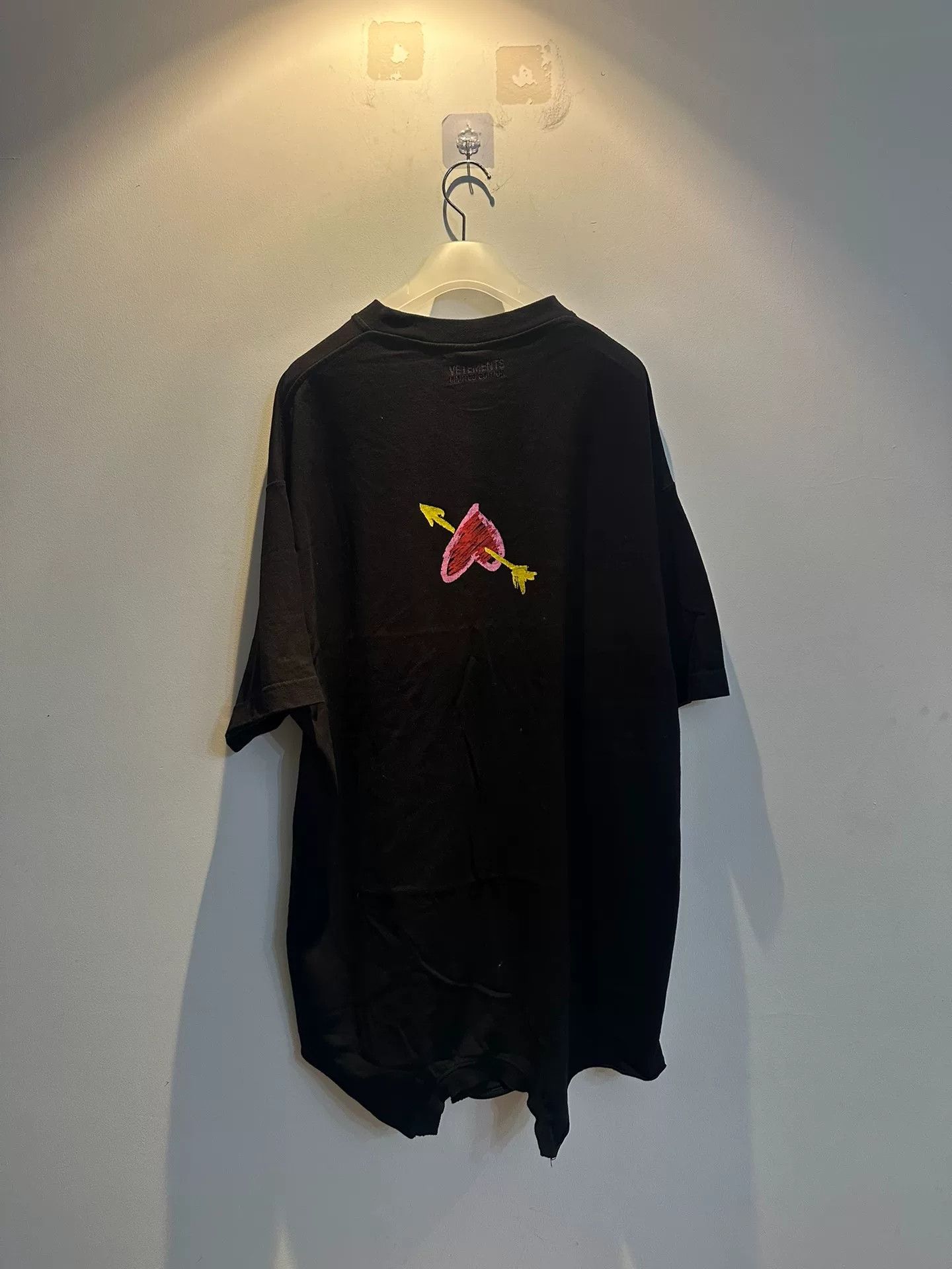Vetements vetements logo heart short sleeve t-shirt Size US S / EU 44-46 / 1 - 2 Thumbnail