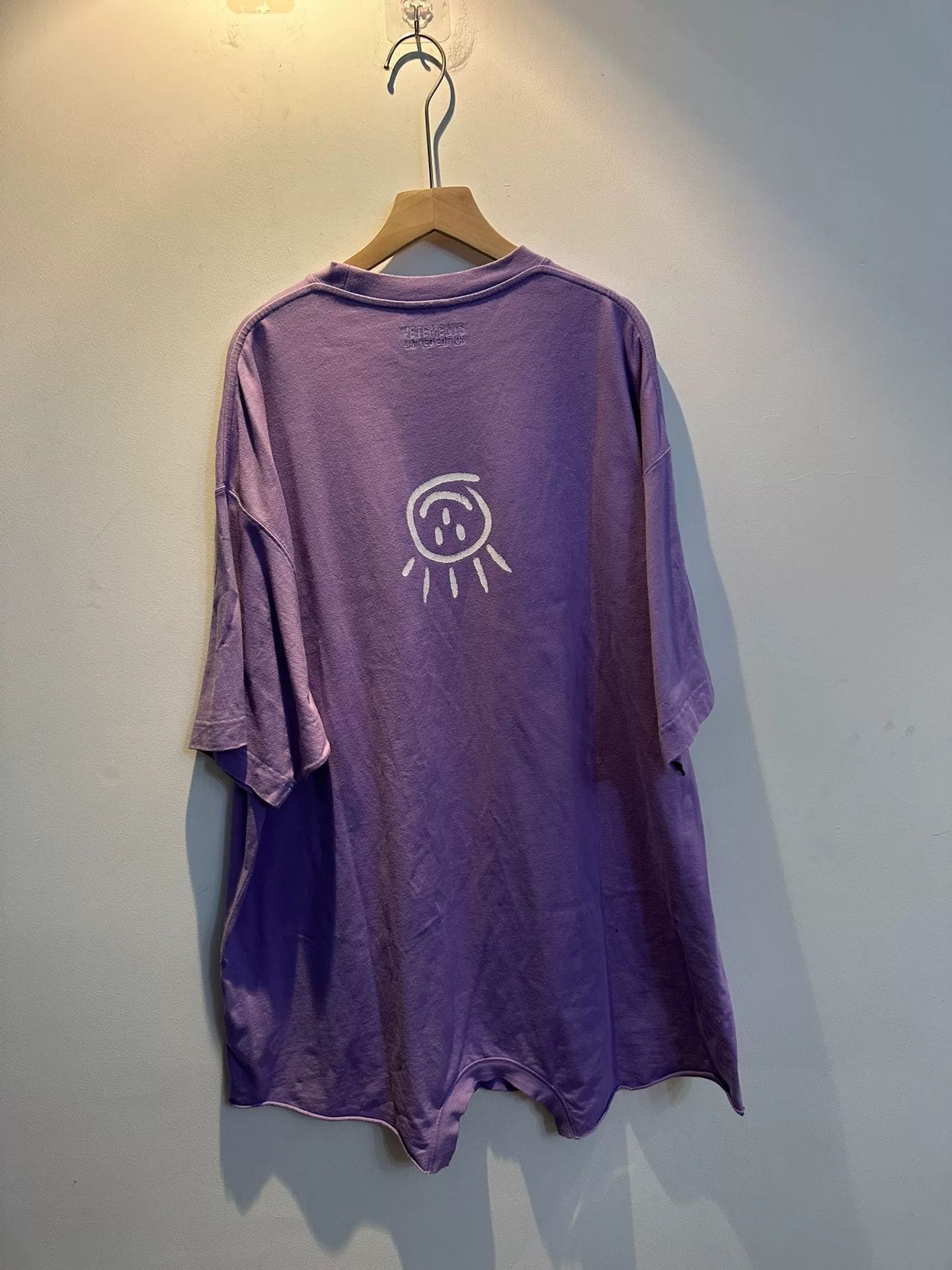 Vetements vetements purple short sleeve graphic tee Size US S / EU 44-46 / 1 - 2 Thumbnail