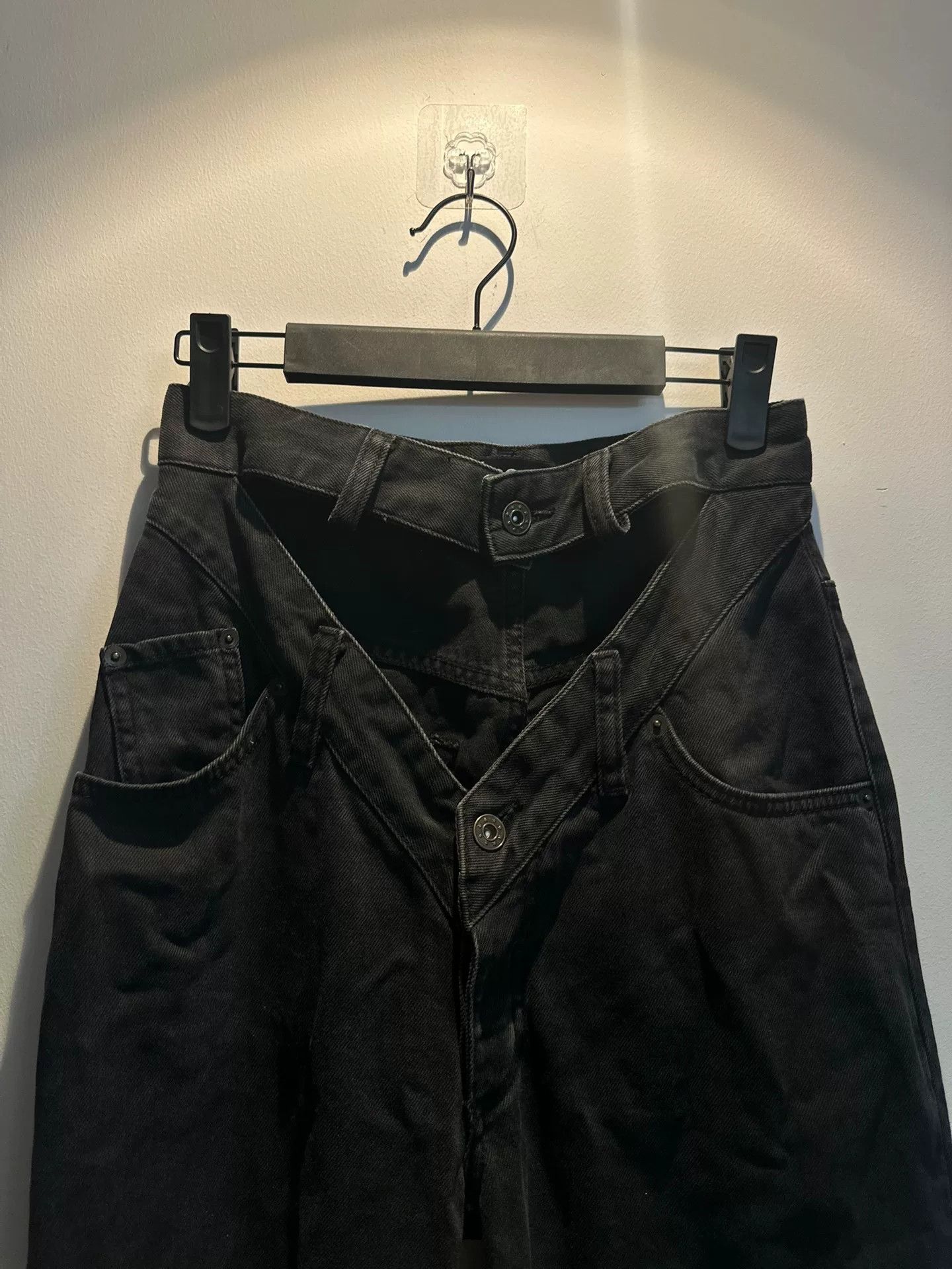 Y/Project deconstructed dual-waist denim pants Size US 26 / EU 42 - 2 Thumbnail