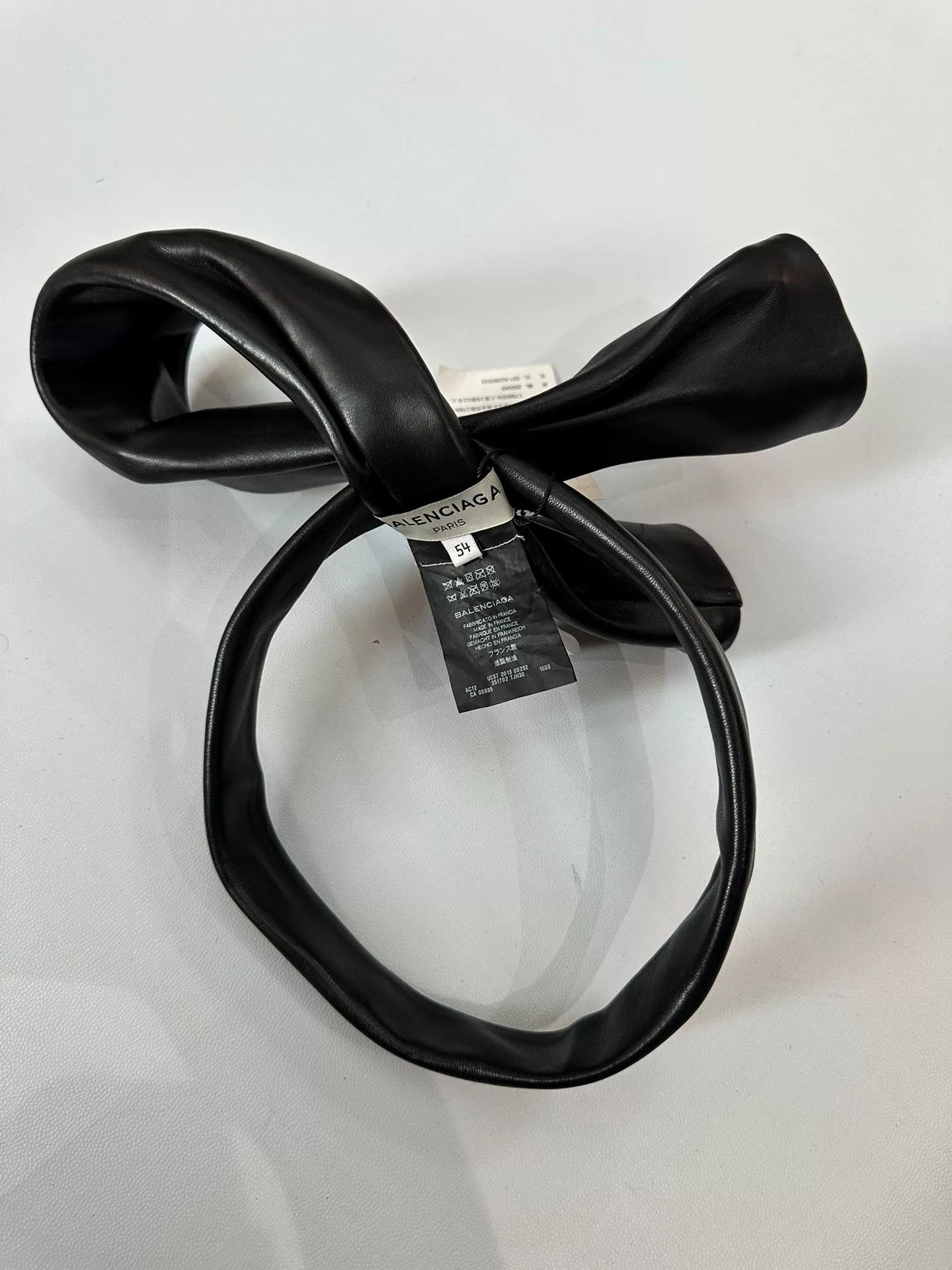 Balenciaga black bow headband from Balenciaga Size ONE SIZE - 2 Thumbnail