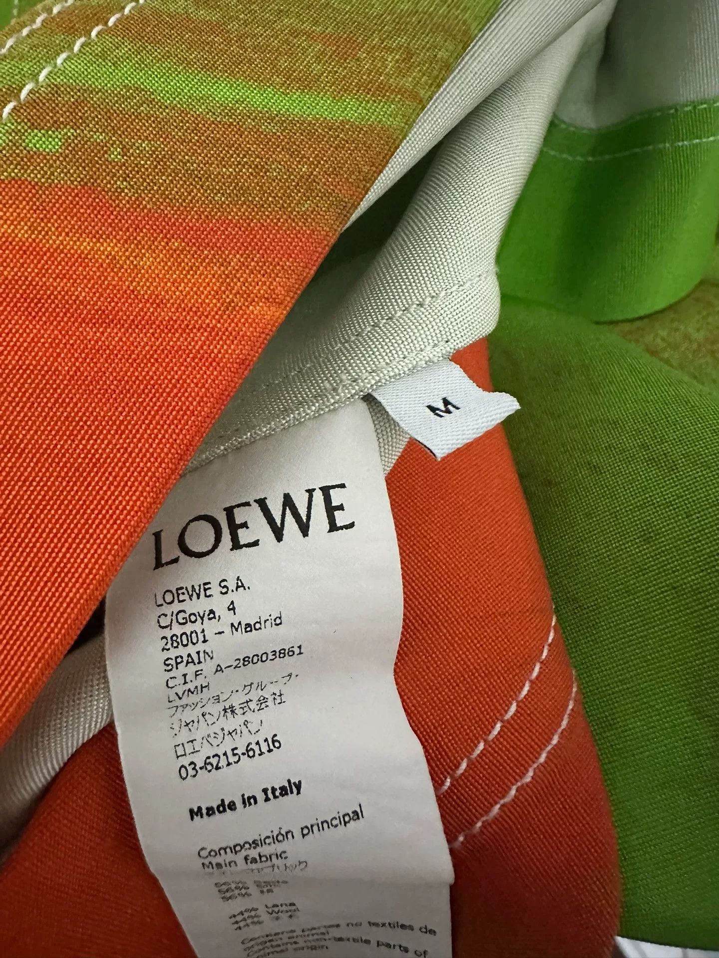 Loewe loewe gradient tie-dye short sleeve shirt Size US M / EU 48-50 / 2 - 4 Thumbnail