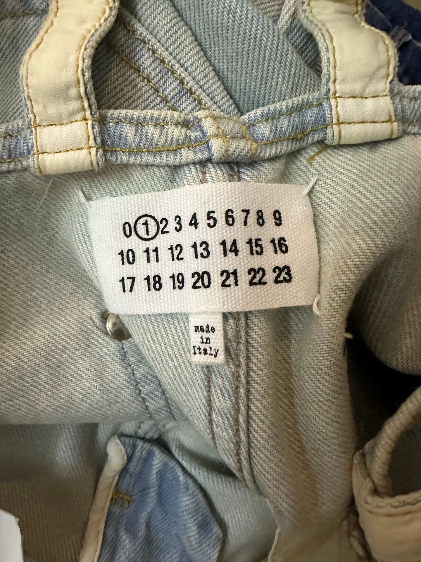 Maison Margiela Maison Margiela High-Waisted Wide-Leg Jeans Size 42" / US 20 - 3 Thumbnail