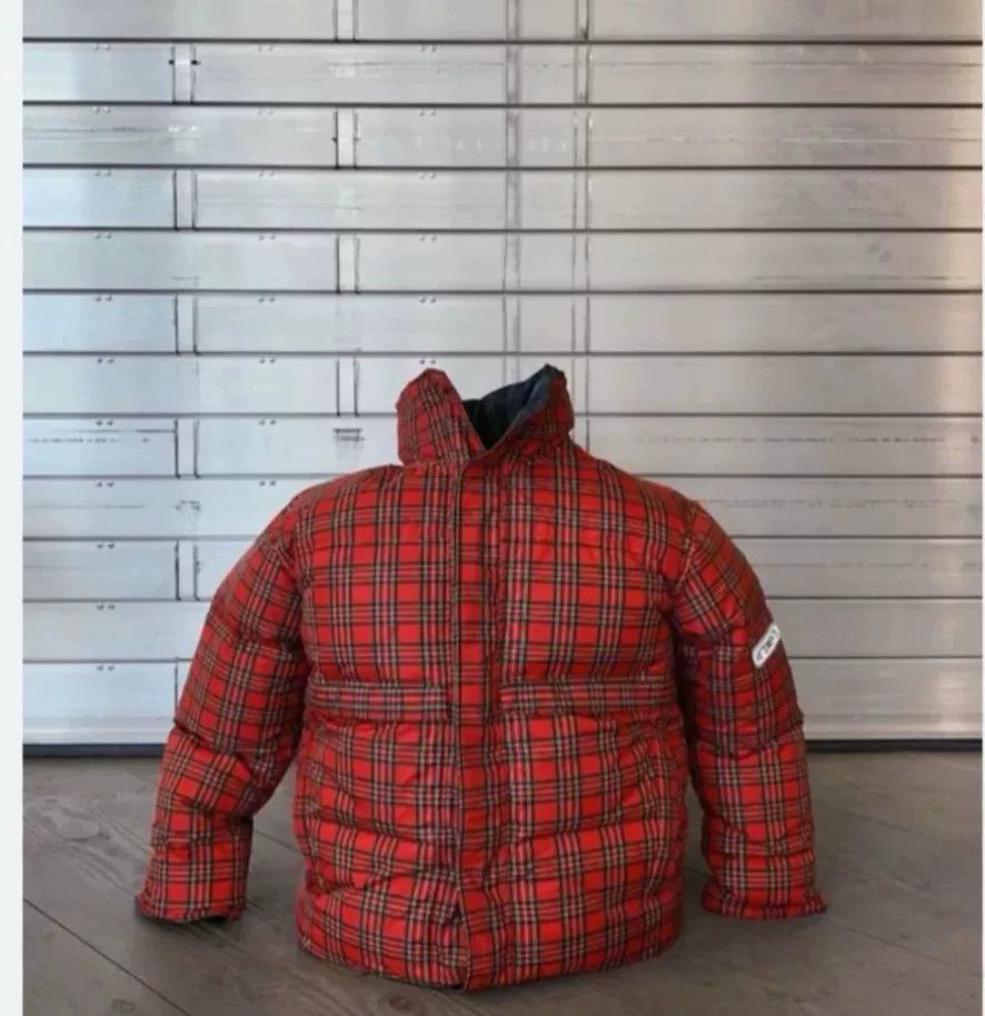 Vetements reversible plaid puffer jacket with hoods Size US L / EU 52-54 / 3 - 8 Thumbnail